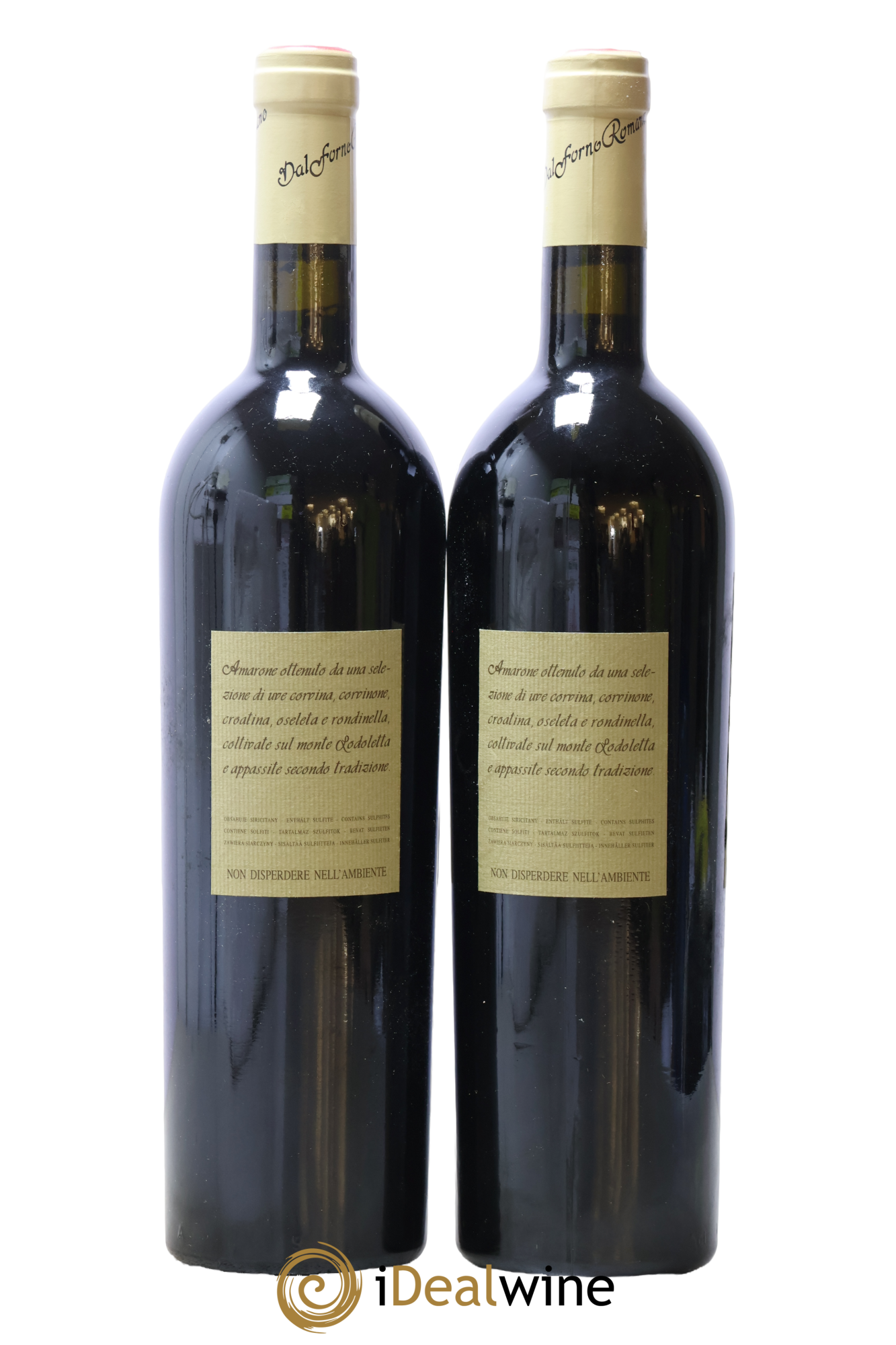 Amarone della Valpolicella DOCG Dal Forno Romano 2003 - Lot de 2 bouteilles - 1