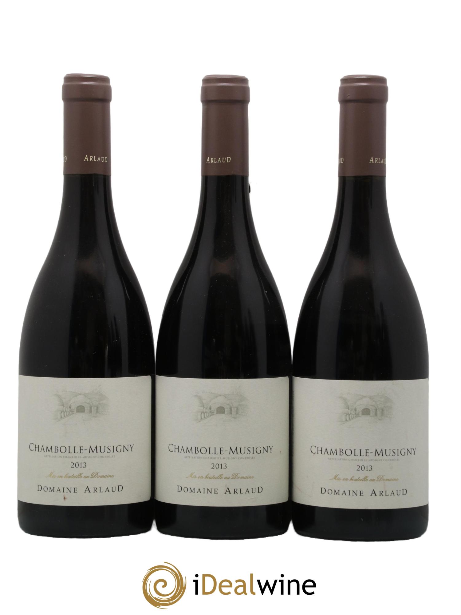 Chambolle-Musigny Arlaud 2013 - Posten von 3 Flaschen - 0