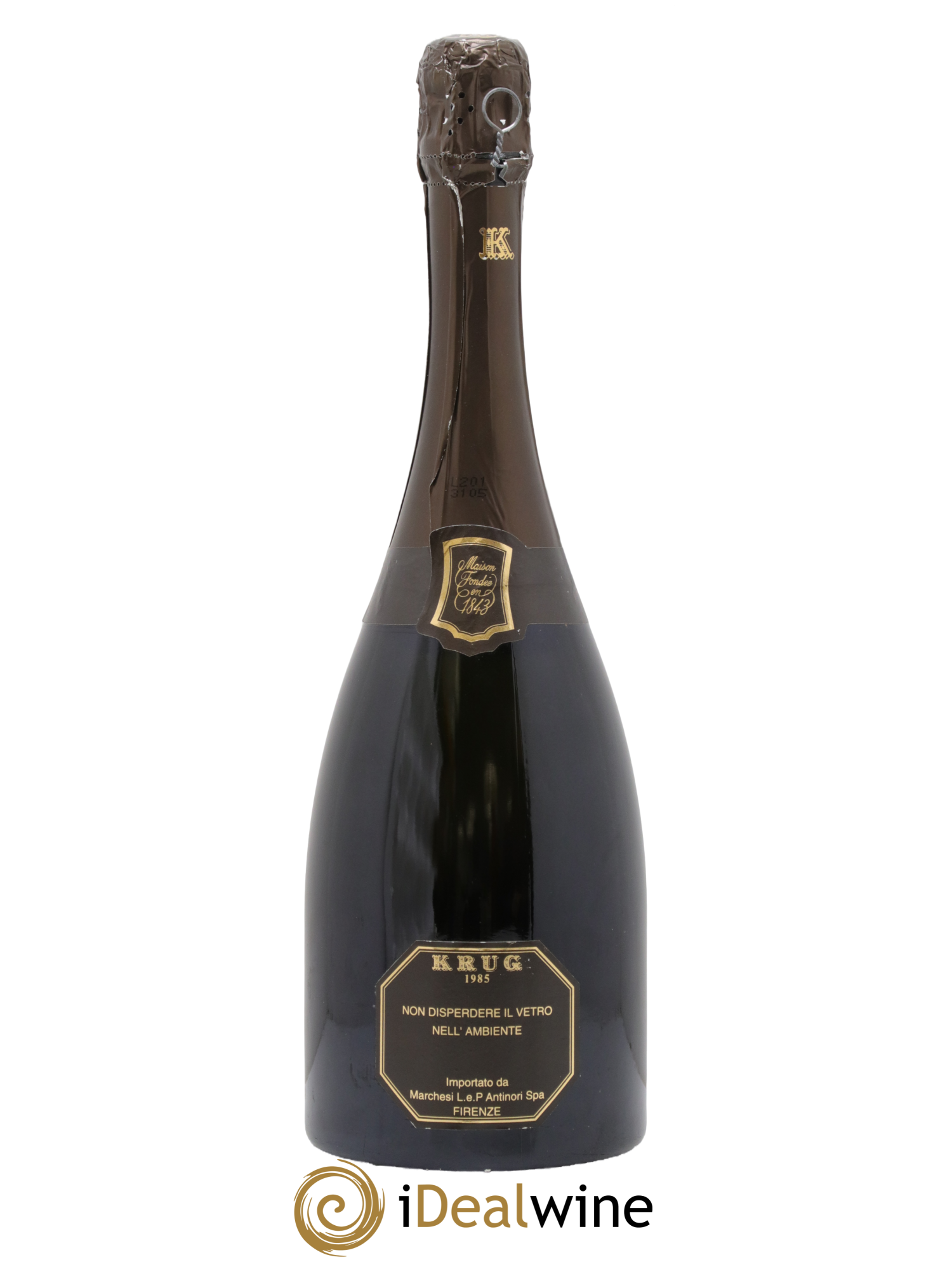 Vintage Krug 1985 - Lot de 1 bouteille - 1