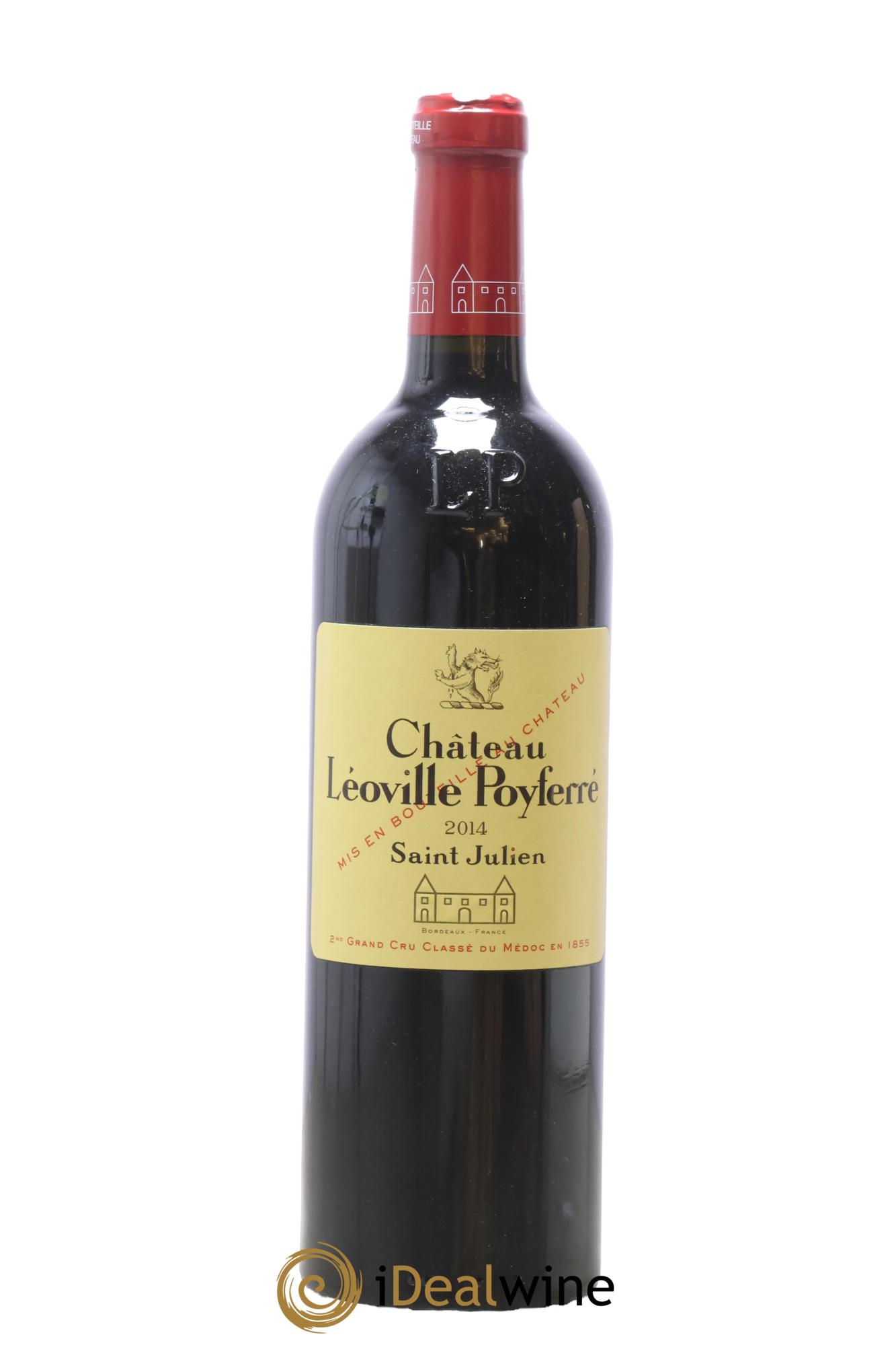 Château Léoville Poyferré 2ème Grand Cru Classé 2014 - Lot de 1 bouteille - 0