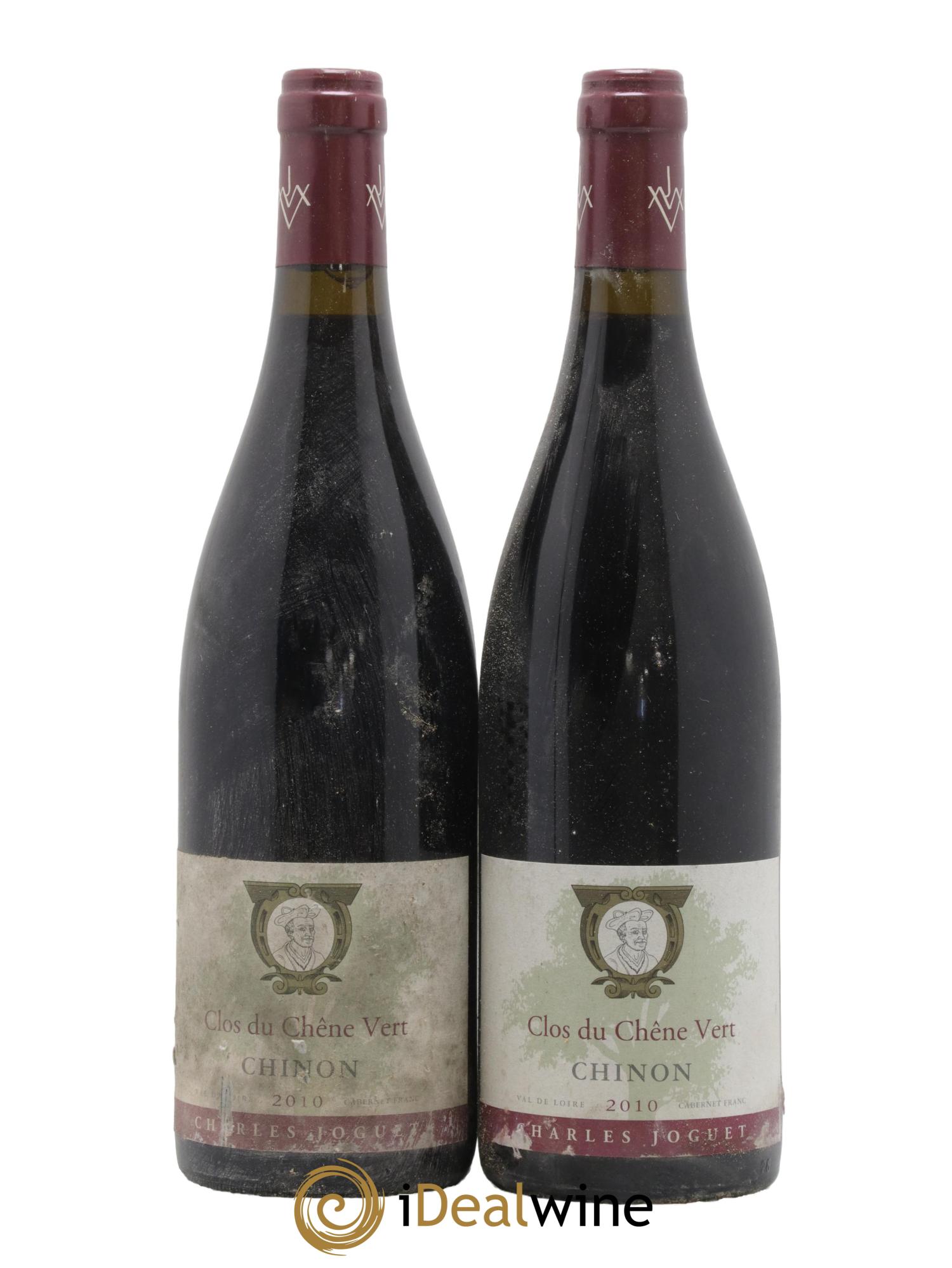 Chinon Clos du Chêne Vert Charles Joguet 2010 - Lotto di 2 bottiglie - 0