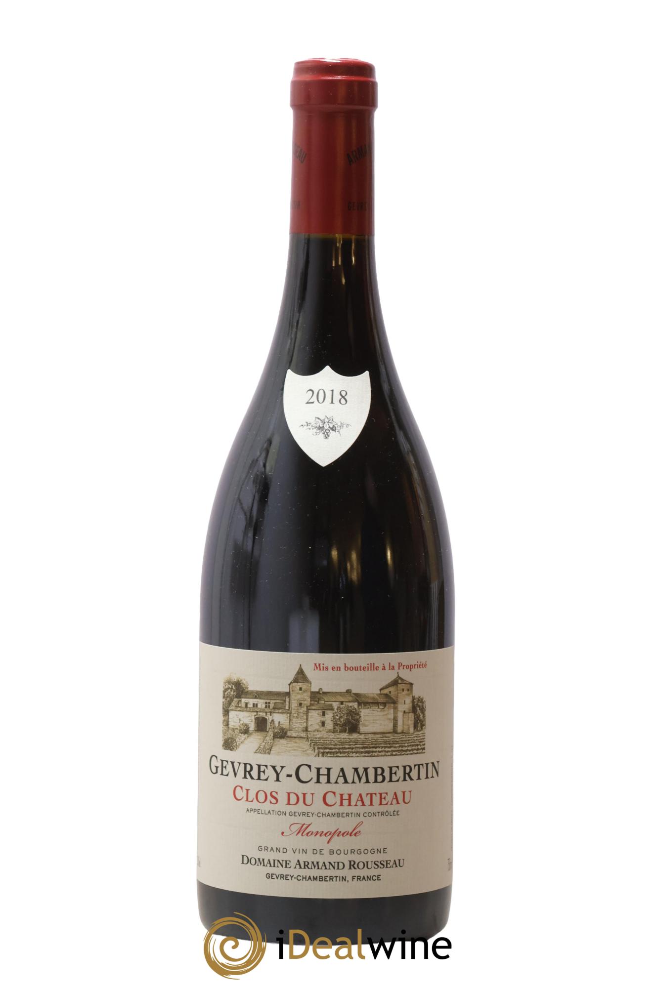 Gevrey-Chambertin Clos du Château Armand Rousseau (Domaine) 2018 - Lotto di 1 bottiglia - 0