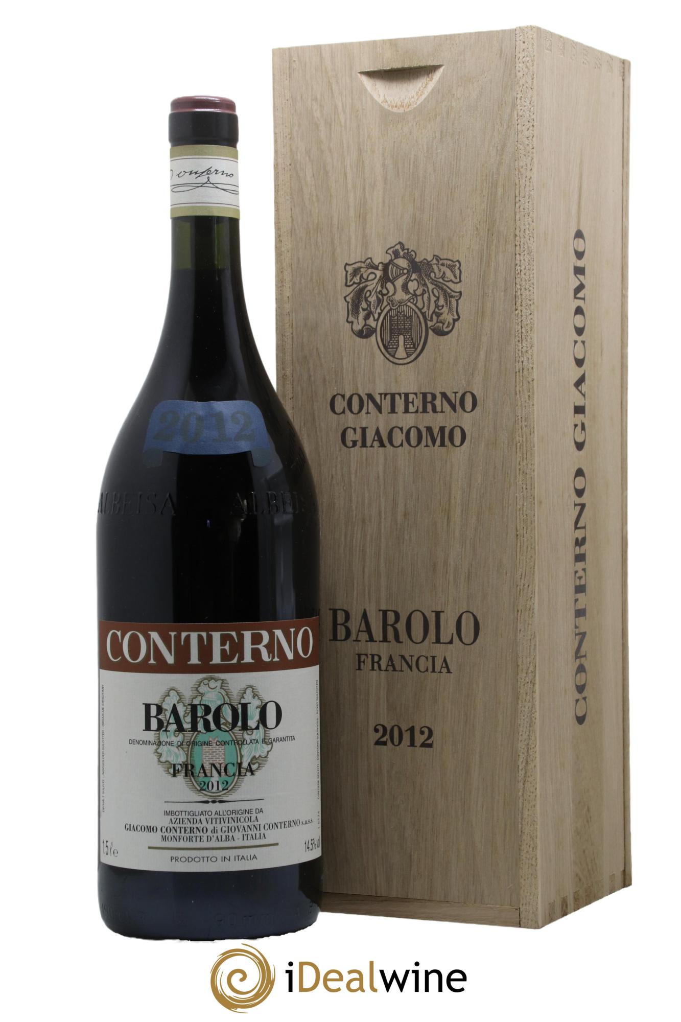 Barolo DOCG Vigna Francia Giacomo Conterno 2012 - Lot of 1 magnum - 0