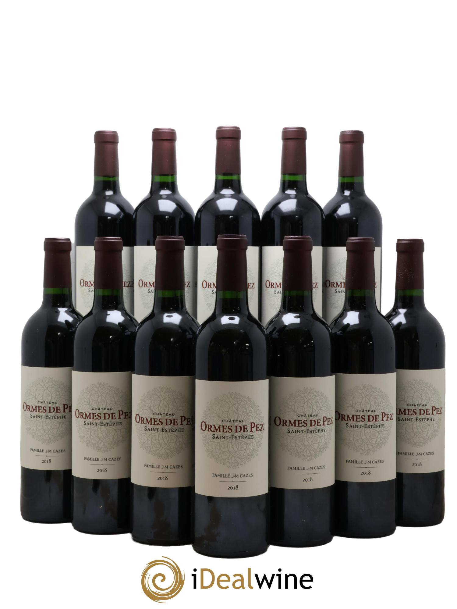 Château les Ormes de Pez 2018 - Lot de 12 bouteilles - 0