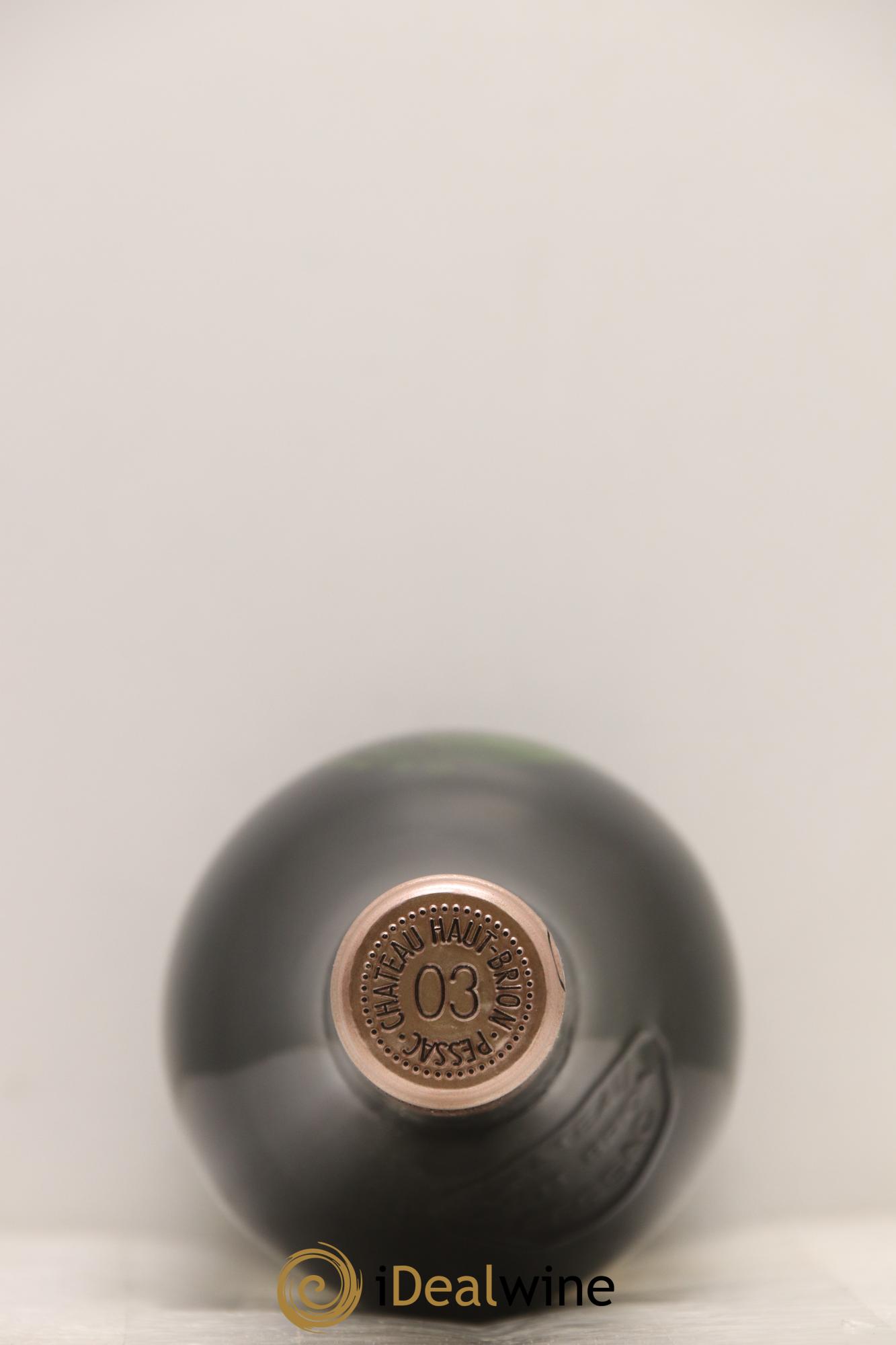 Château Haut Brion 1er Grand Cru Classé 2003 - Lot de 2 bouteilles - 1