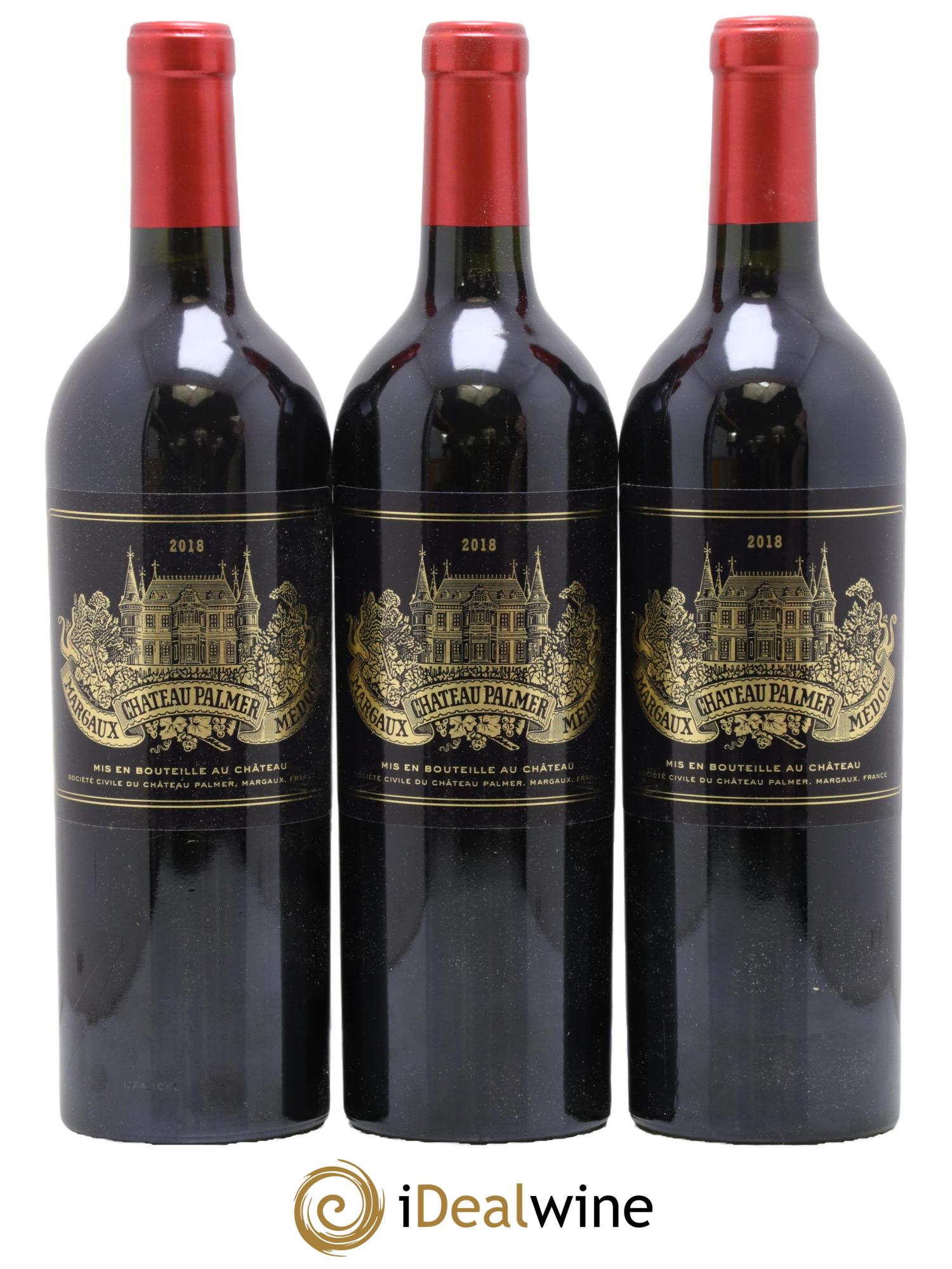 Château Palmer 3ème Grand Cru Classé 2018 - Posten von 6 Flaschen - 3