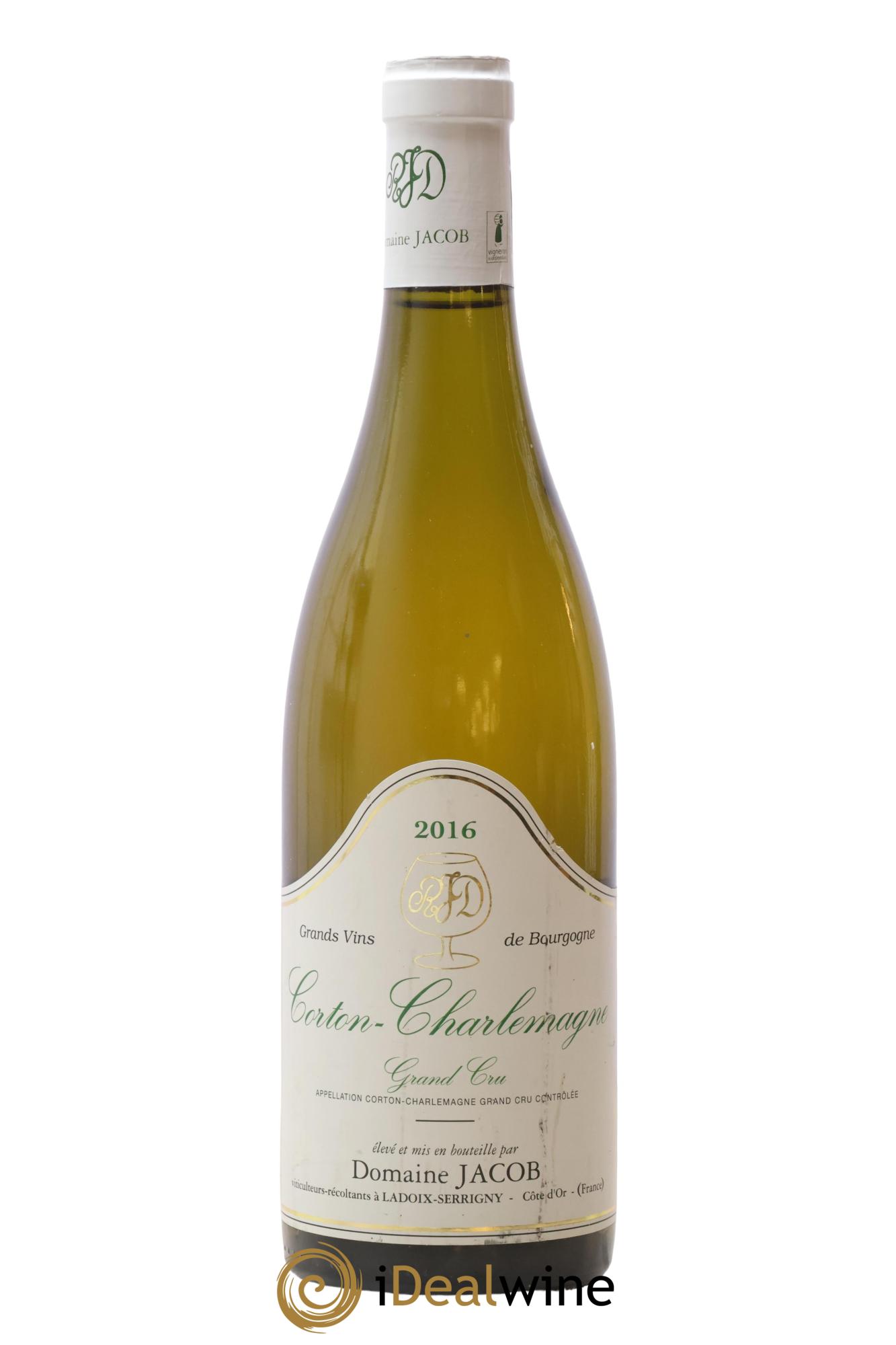 Corton-Charlemagne Grand Cru Jacob (Domaine) 2016 - Lot de 1 bouteille - 0