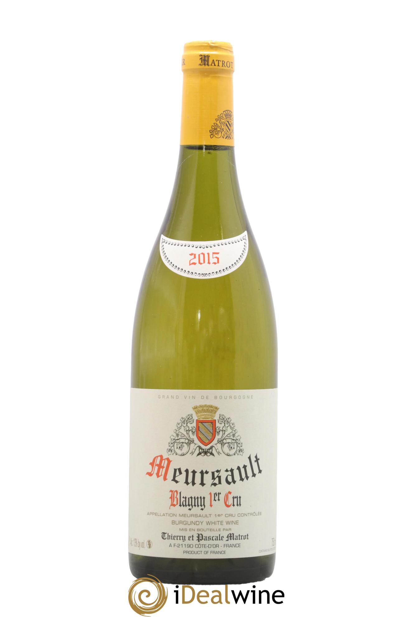 Meursault 1er Cru Blagny Matrot (Domaine) 2015 - Lotto di 1 bottiglia - 0