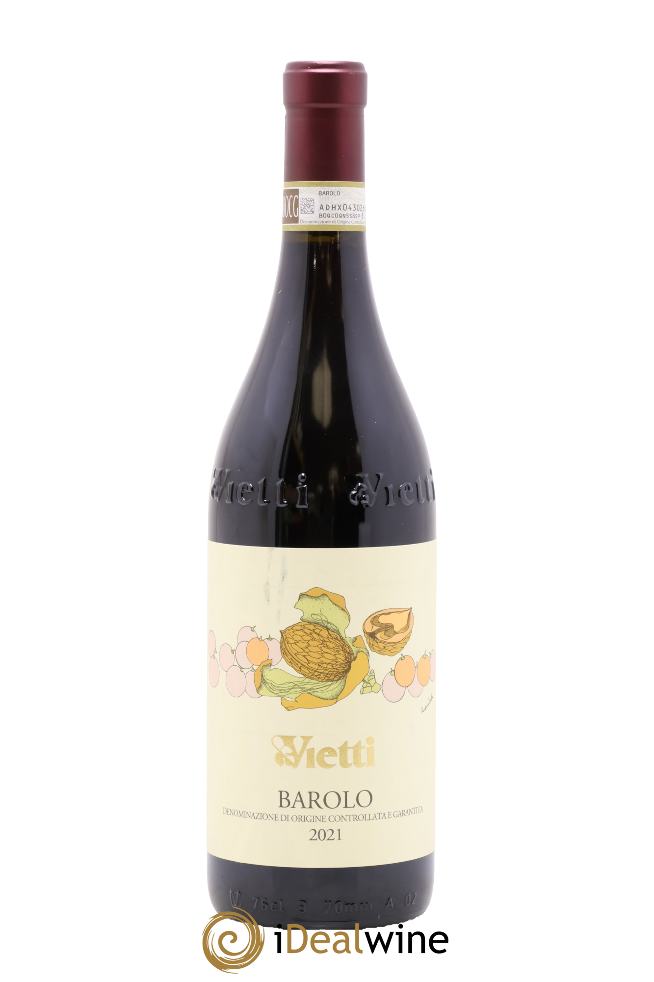 Barolo DOCG Vietti 2021 - Lot of 1 bottle - 0