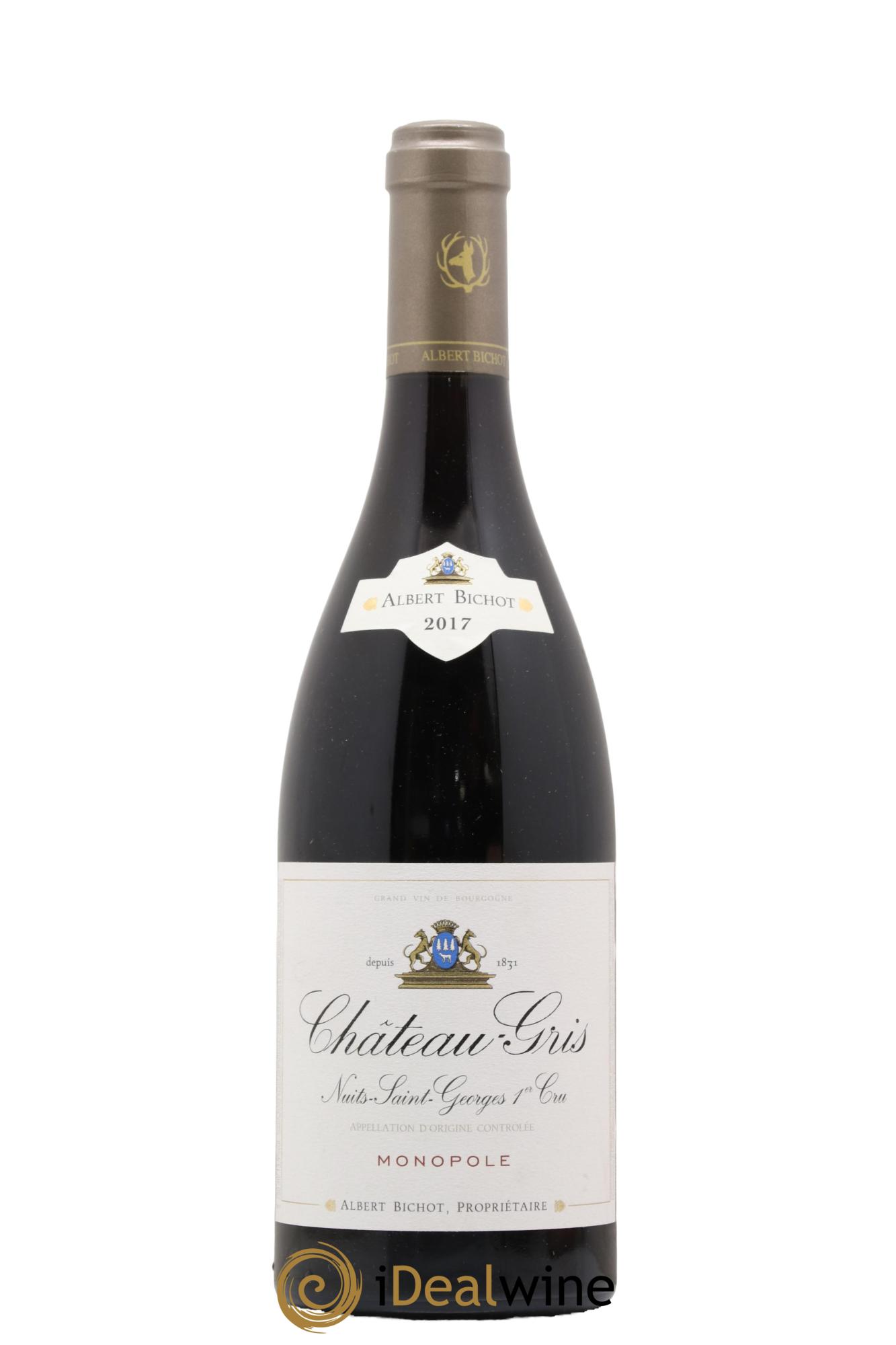 Nuits-Saint-Georges 1er Cru Château Gris - Albert Bichot 2017 - Lot de 1 bouteille - 0