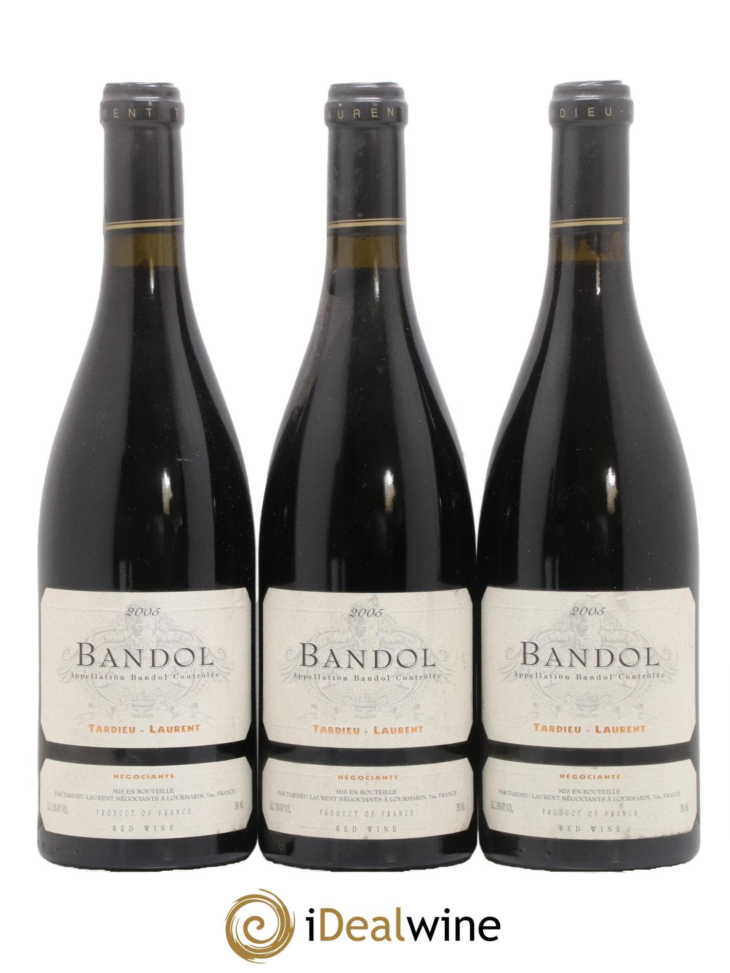 Bandol Tardieu-Laurent 2005 - Lot de 3 bouteilles - 0