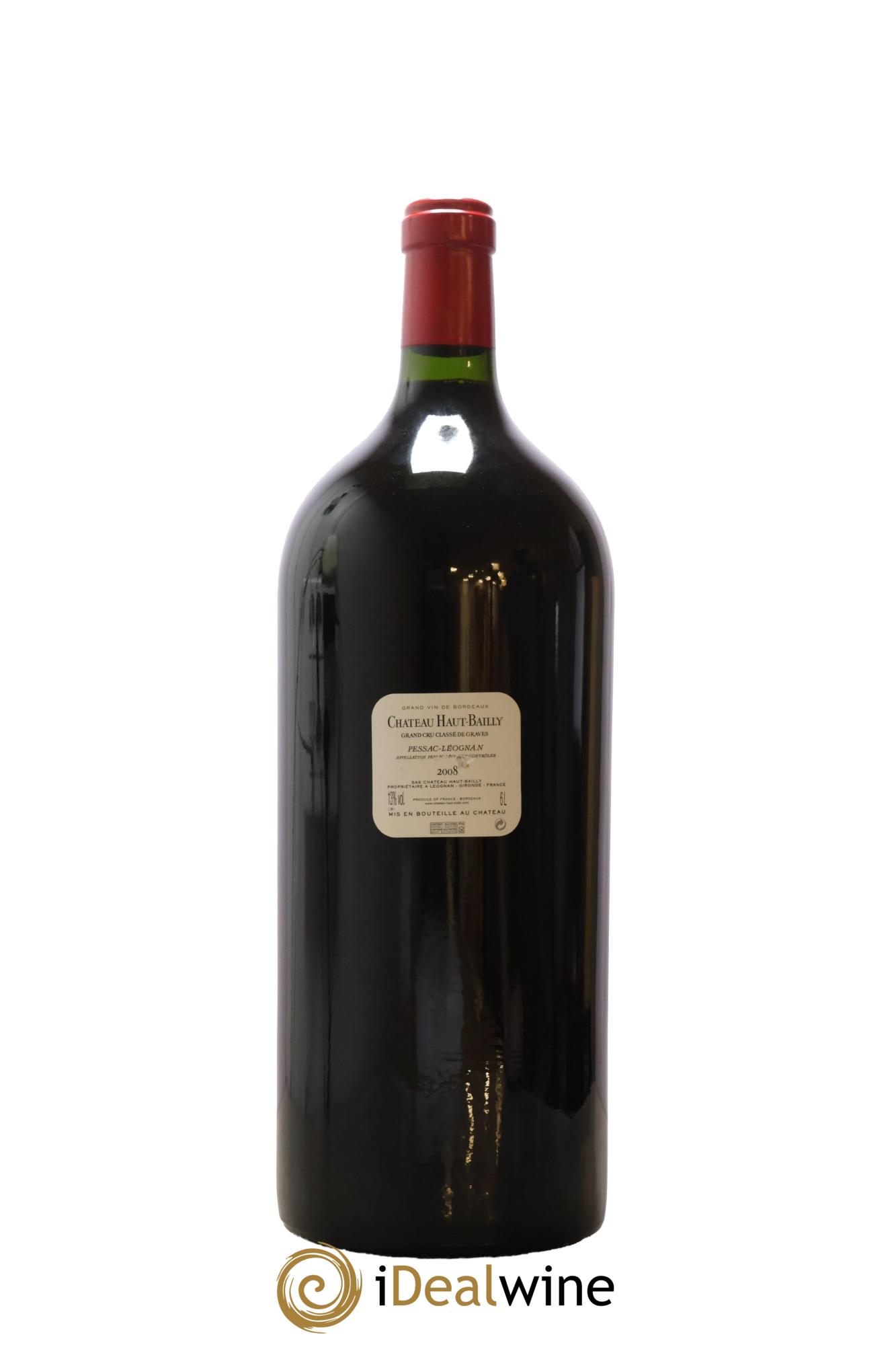 Château Haut-Bailly Cru Classé de Graves 2008 - Lot de 1 impériale - 2