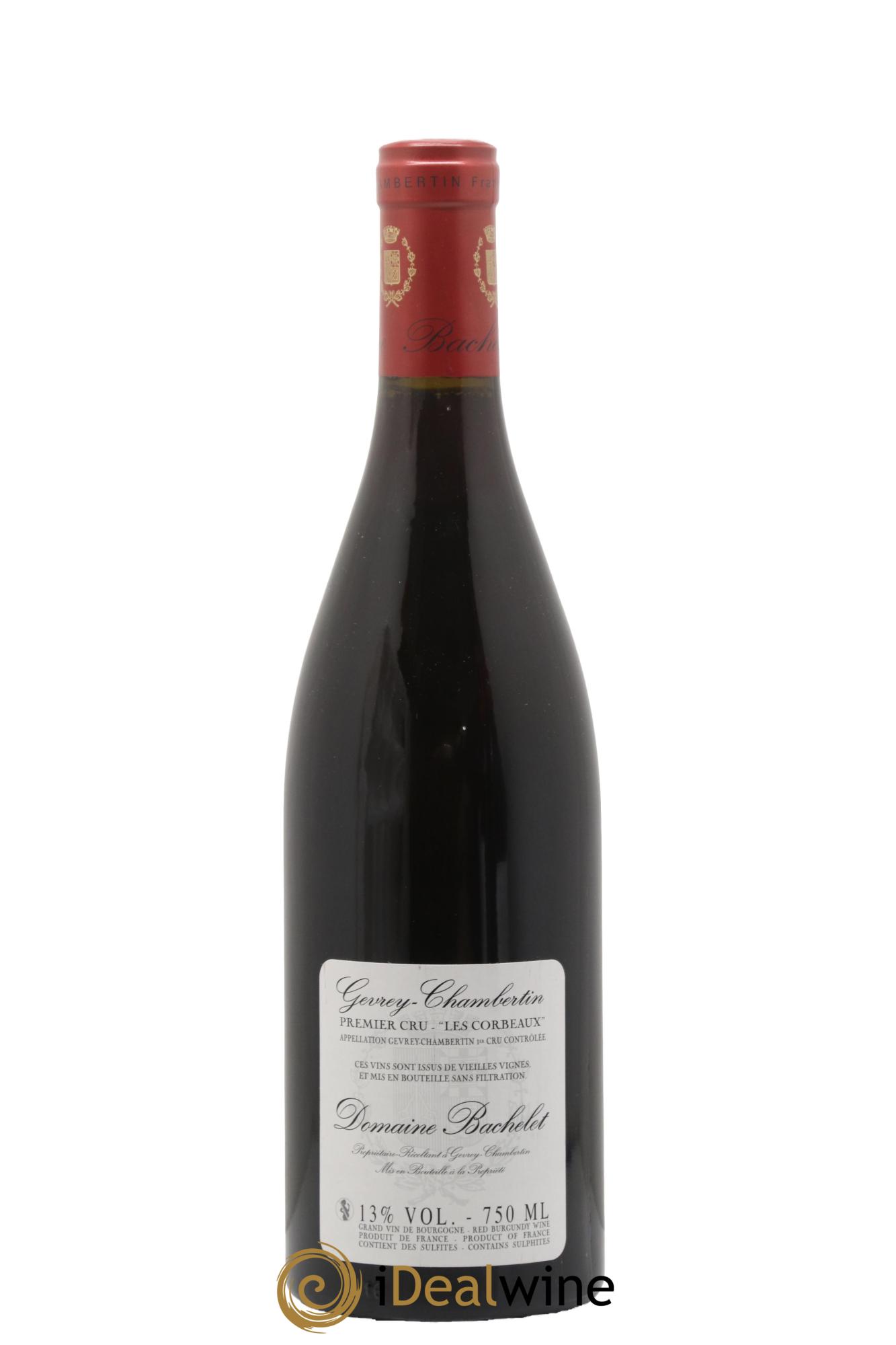 Gevrey-Chambertin 1er Cru Les Corbeaux Vieilles Vignes Denis Bachelet (Domaine) 2015 - Lot of 1 bottle - 1