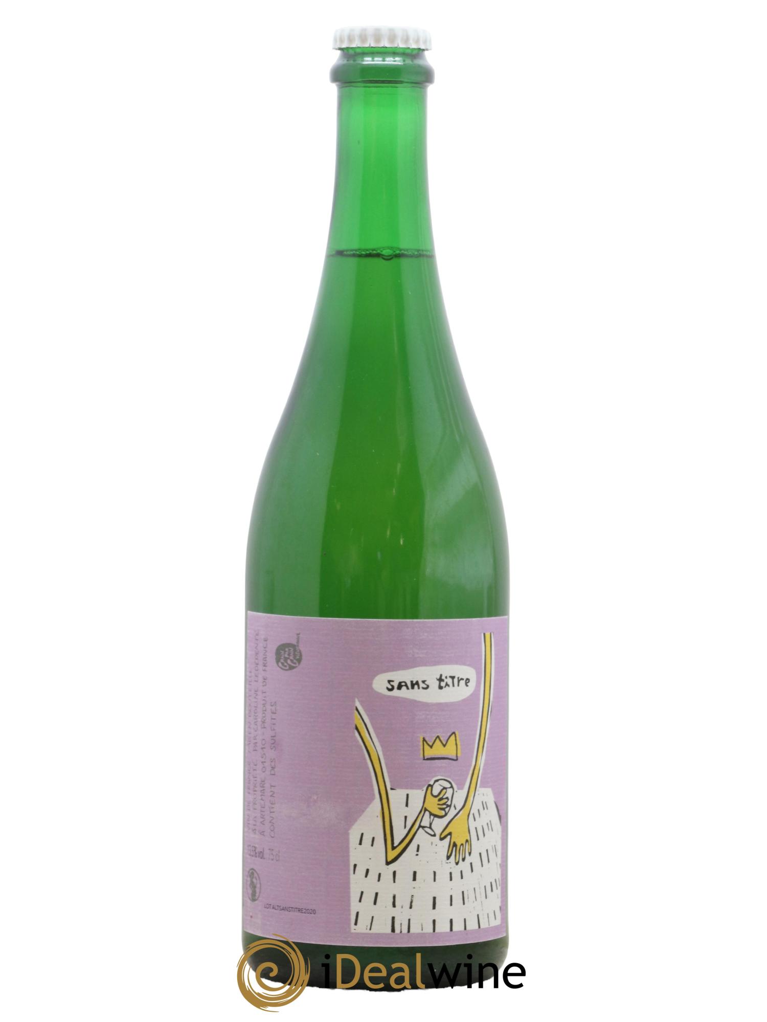Vin de France Sans Titre Domaine Lededente 2020 - Lot de 1 bouteille - 0