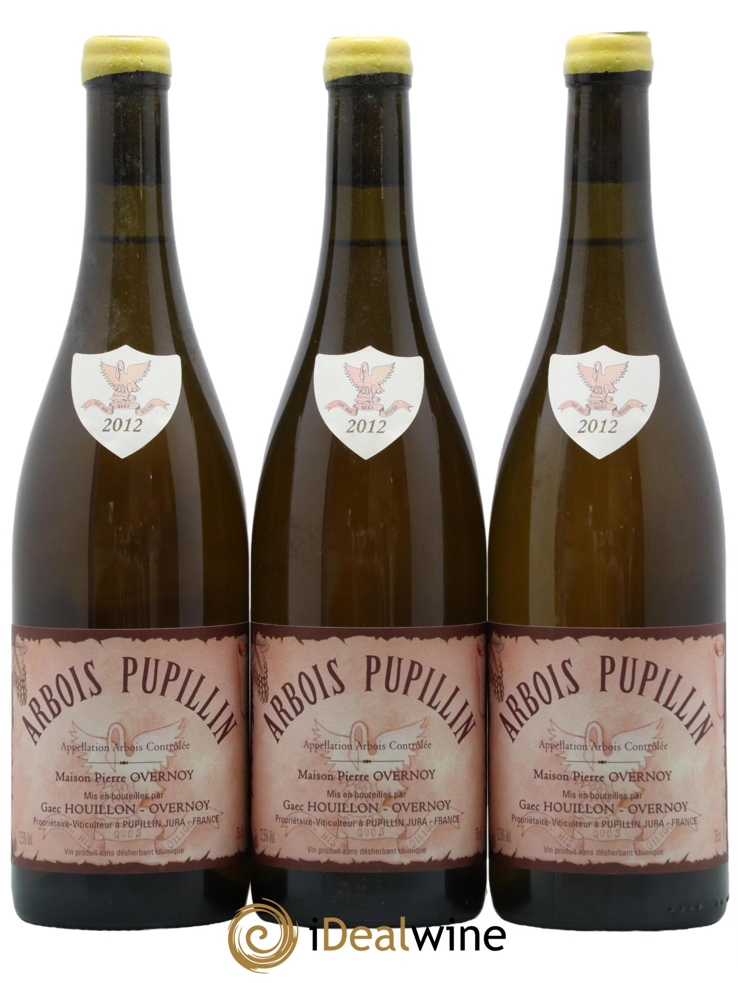 Arbois-Pupillin Savagnin (cire jaune) Overnoy-Houillon (Domaine) 2012 - Lot de 3 bouteilles - 0