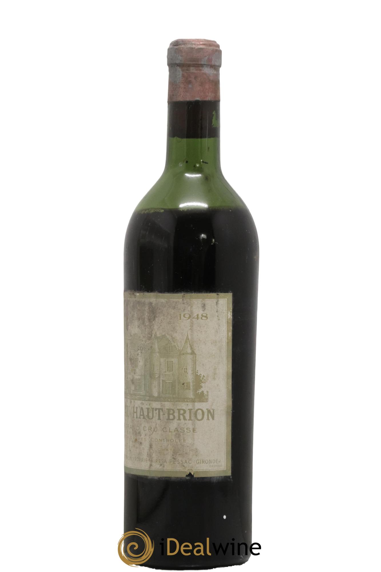 Château Haut Brion 1er Grand Cru Classé 1948 - Lot de 1 bouteille - 1