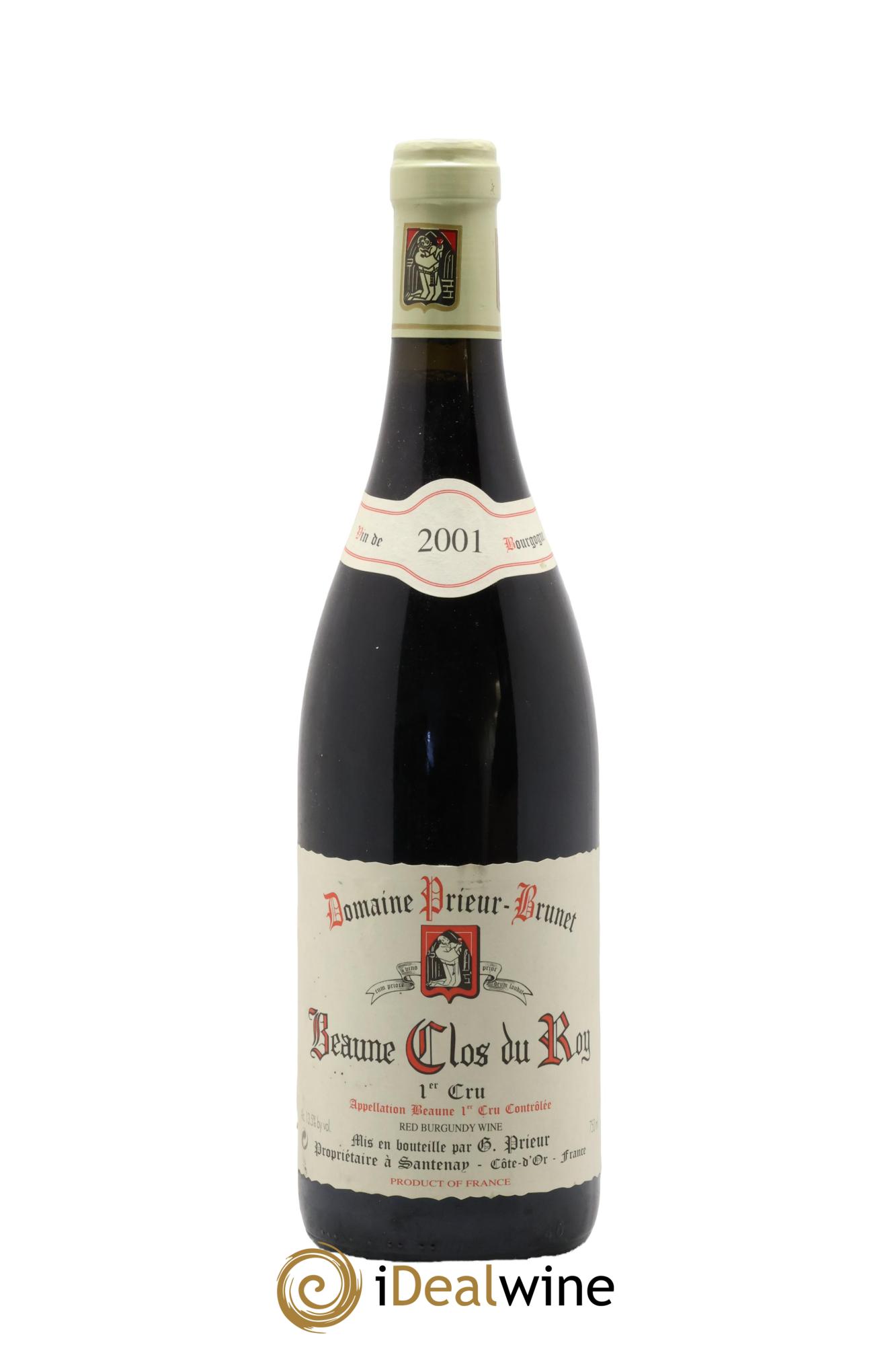 Beaune 1er Cru Clos Du Roy Prieur Brunet 2001 - Lot of 1 bottle - 0