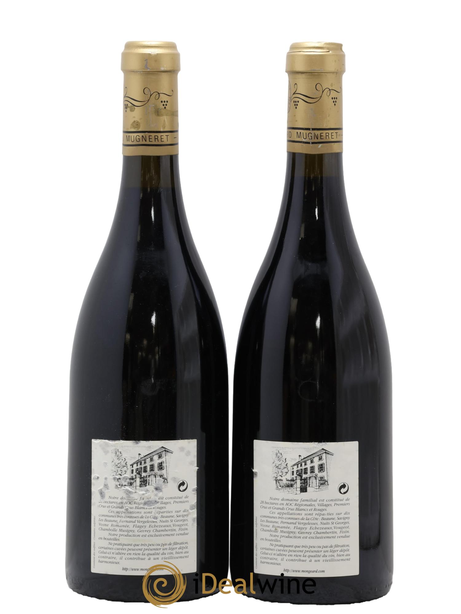 Grands-Echezeaux Grand Cru Mongeard-Mugneret (Domaine) 2003 - Lotto di 2 bottiglie - 1