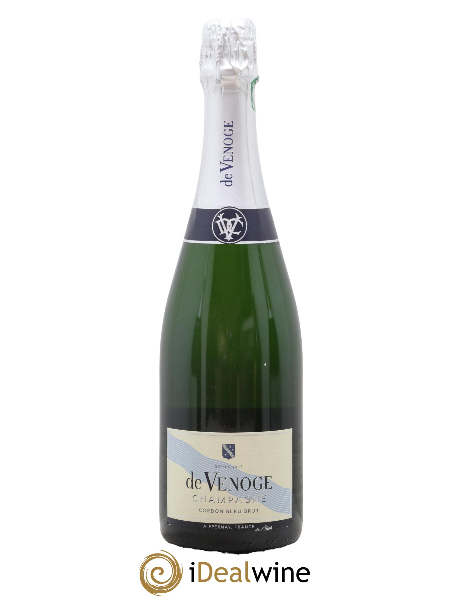 Champagne Cordon Bleu De Venoge - Lot de 1 bouteille - 0