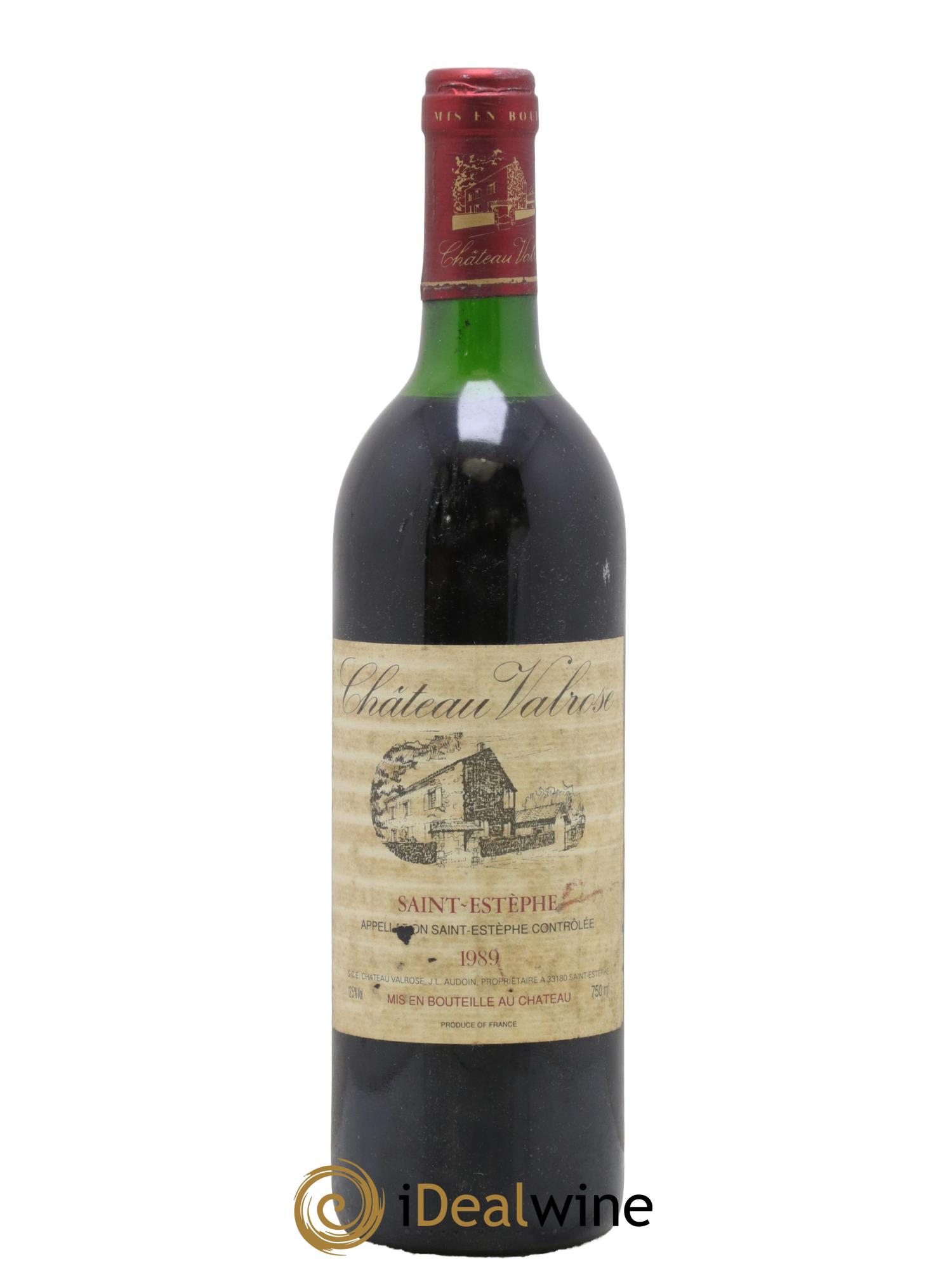 Château Valrose Cru Bourgeois 1989 - Lotto di 1 bottiglia - 0