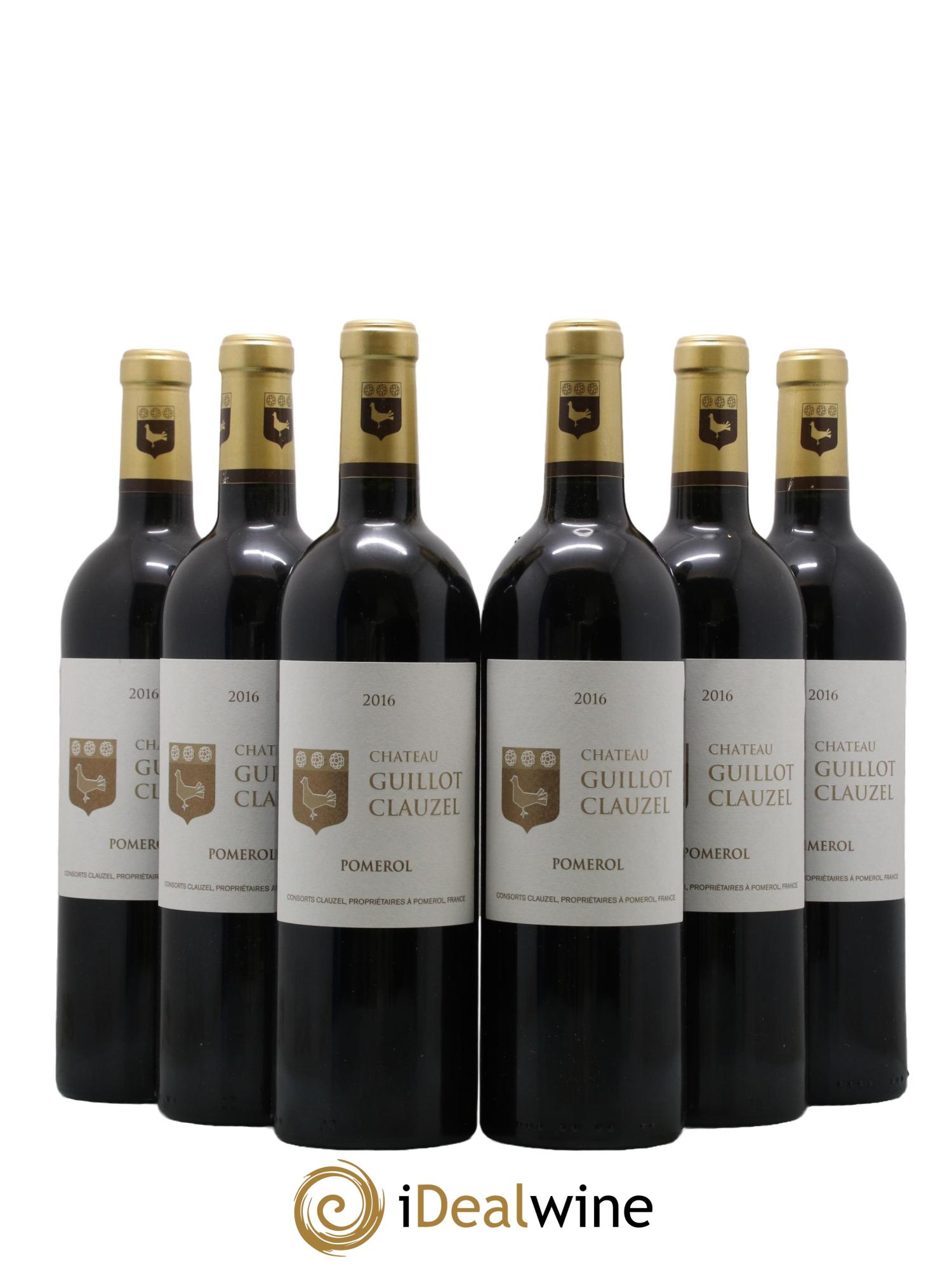 Château Guillot Clauzel 2016 - Lot de 6 bouteilles - 0