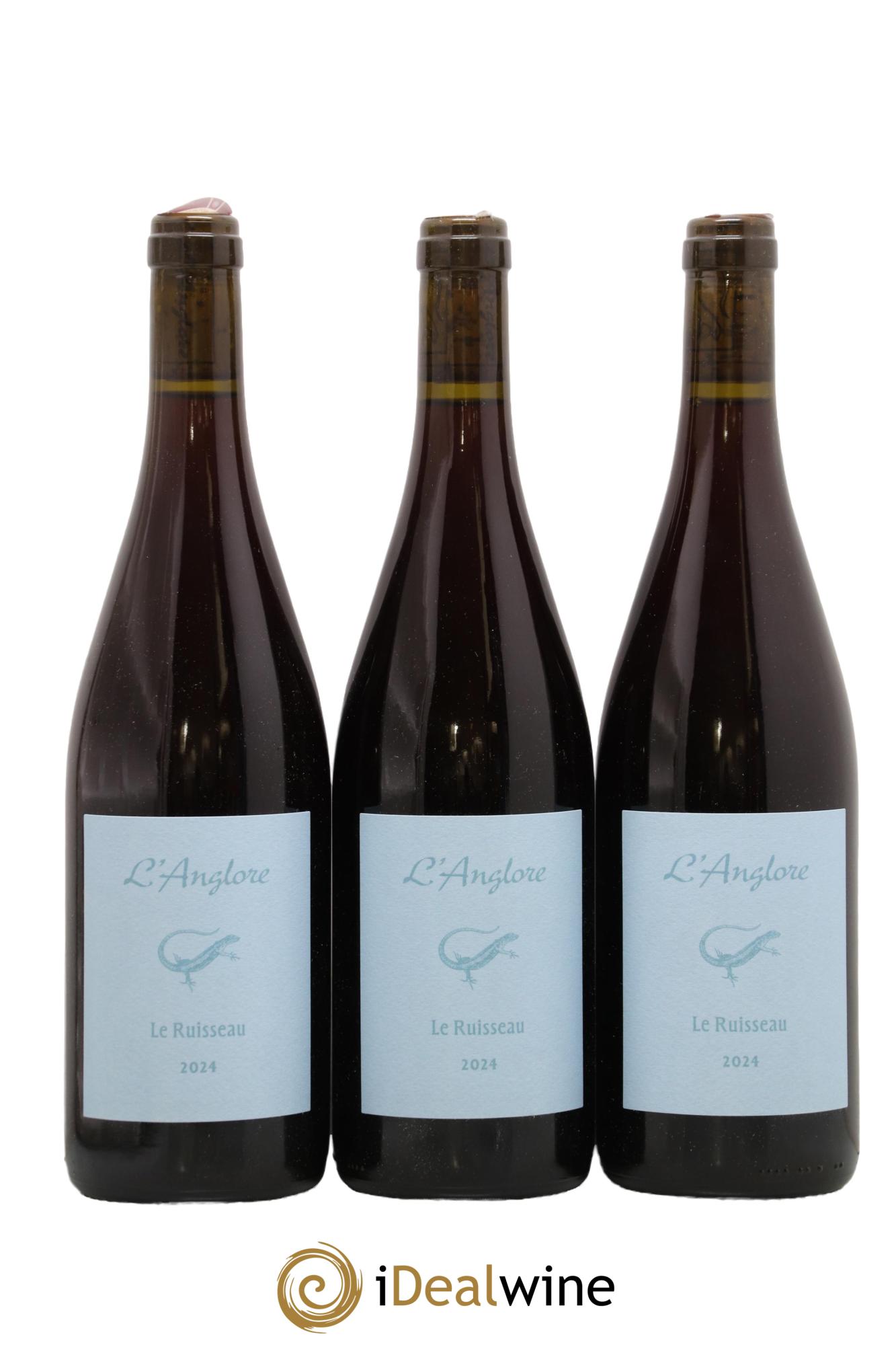 Vin de France Le Ruisseau L'Anglore 2024 - Posten von 3 Flaschen - 0
