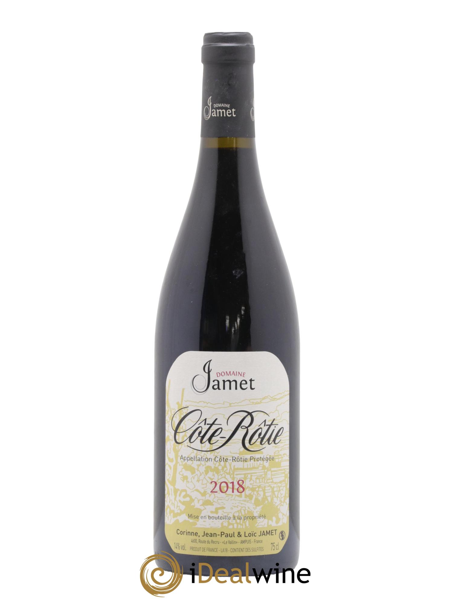 Côte-Rôtie Jamet (Domaine) 2018 - Lot de 1 bouteille - 0