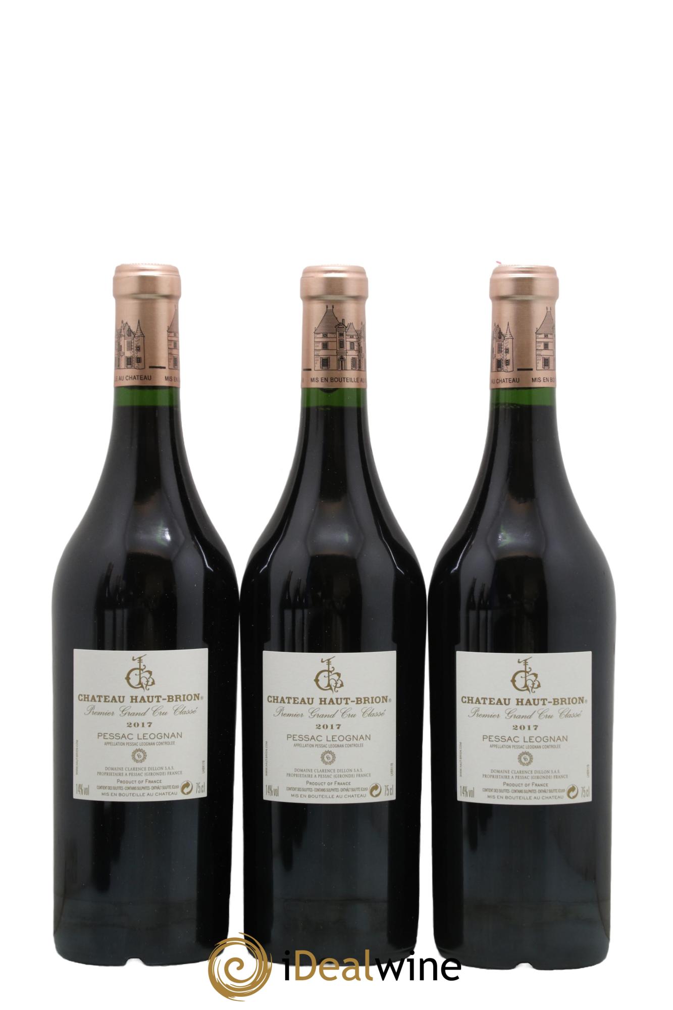 Château Haut Brion 1er Grand Cru Classé 2017 - Lotto di 6 bottiglie - 2