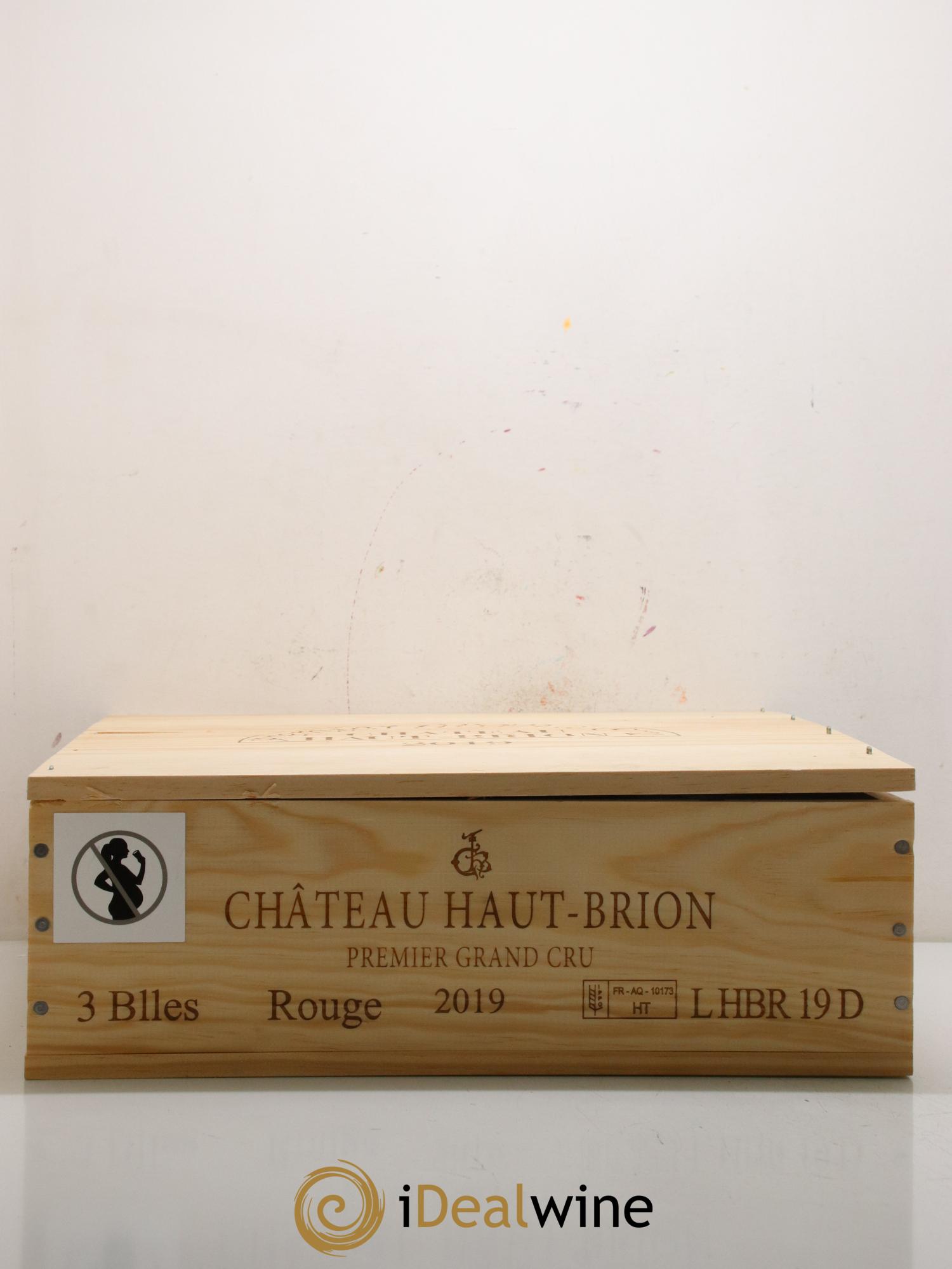 Château Haut Brion 1er Grand Cru Classé 2019 - Lot de 3 bouteilles - 3