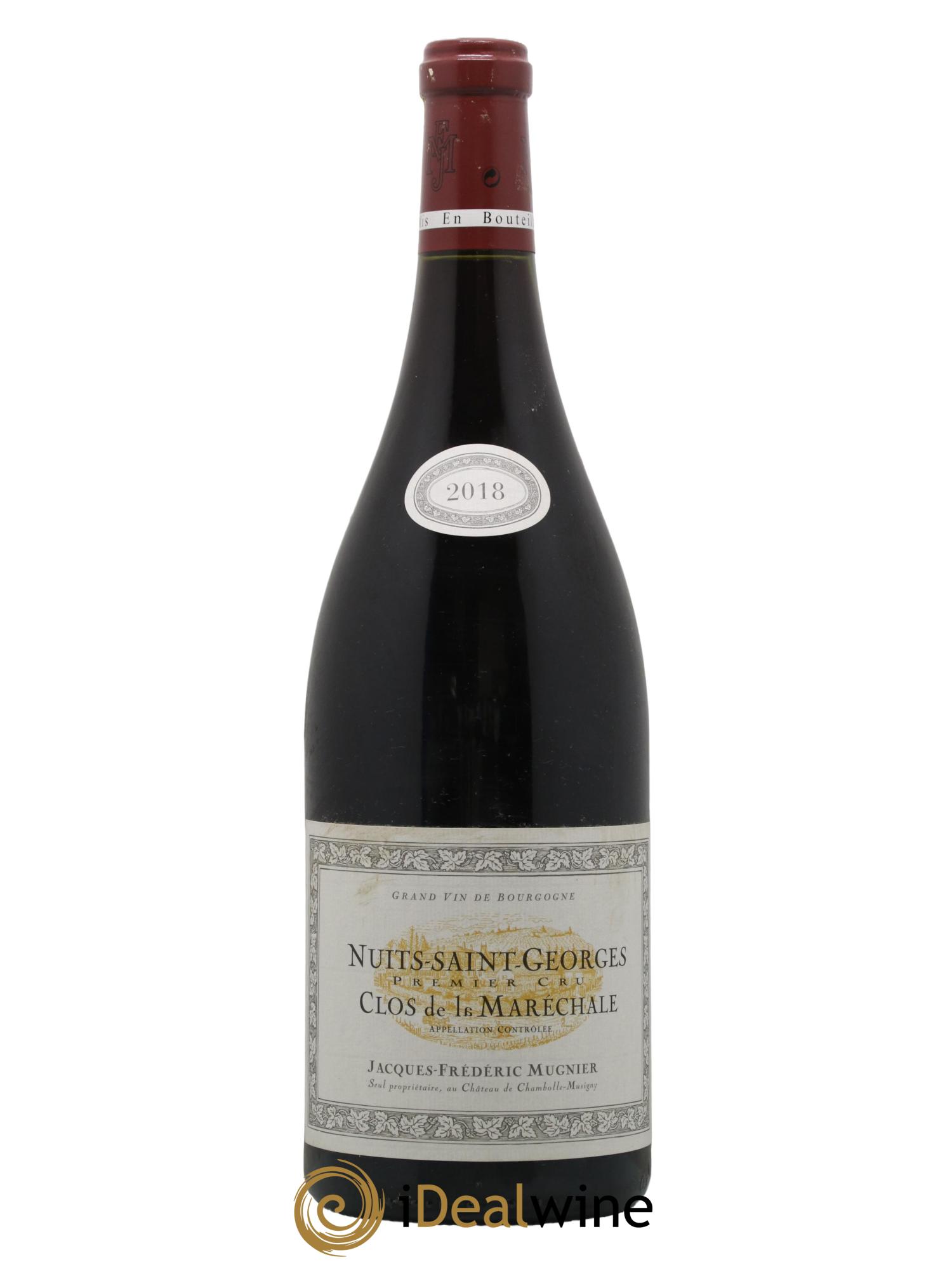 Nuits-Saint-Georges 1er Cru Clos de La Maréchale Jacques-Frédéric Mugnier 2018 - Lot de 1 magnum - 0