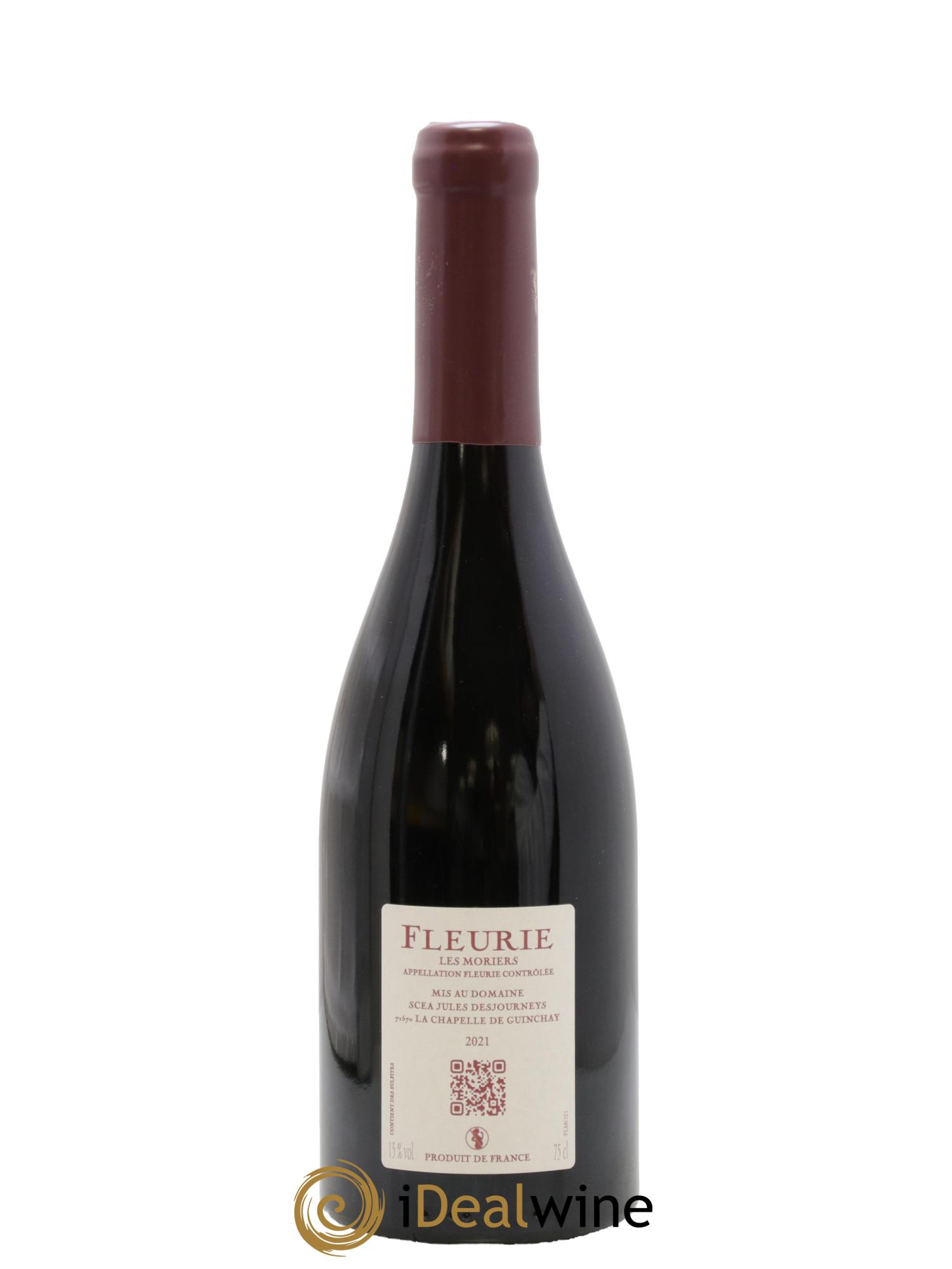 Fleurie Les Moriers Jules Desjourneys 2021 - Lot de 1 bouteille - 1