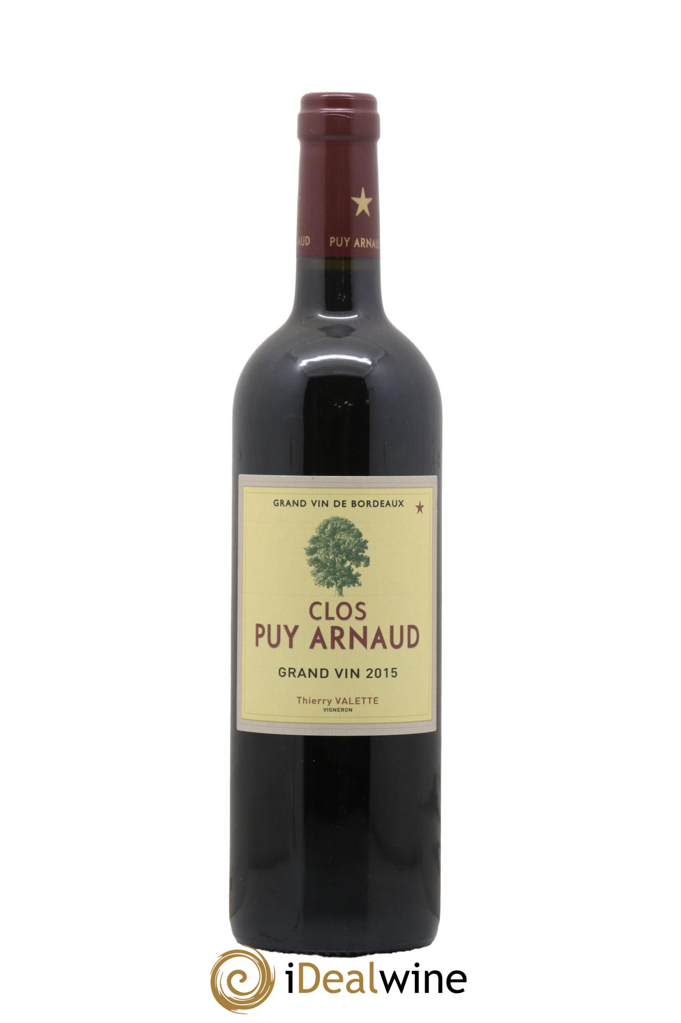 Clos Puy Arnaud 2015 - Lot de 1 bouteille - 0
