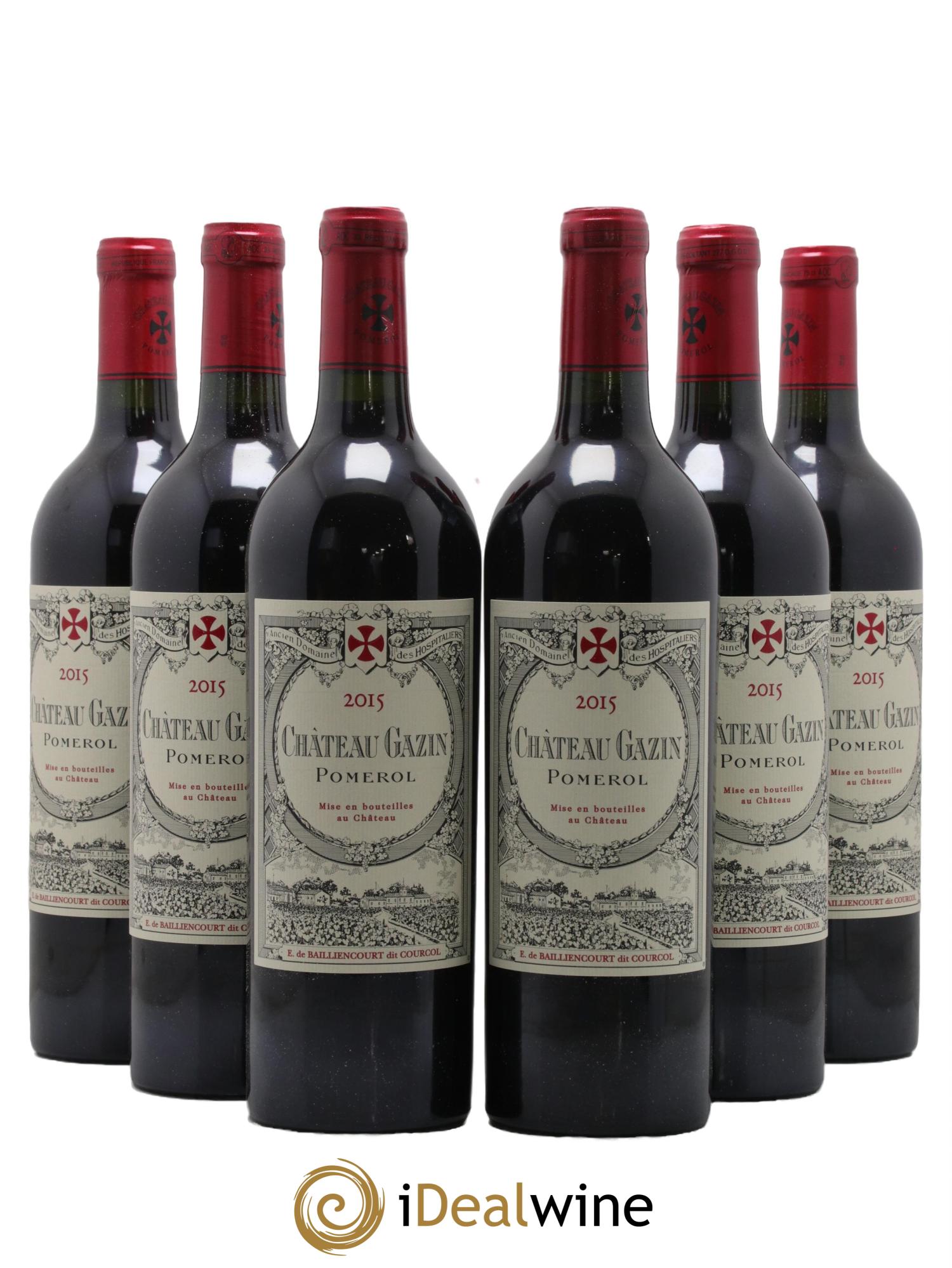 Château Gazin 2015 - Lot de 6 bouteilles - 0