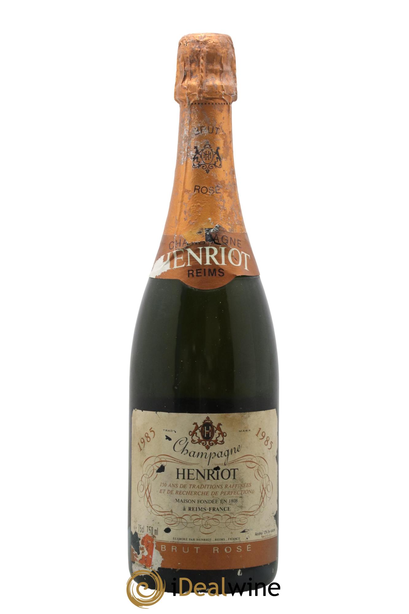 Rosé Brut Henriot 1985 - Lot de 1 bouteille - 0
