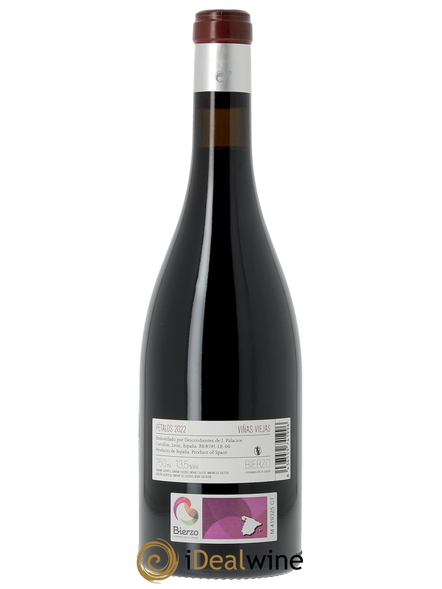 Bierzo DO Descendientes de J. Palacios Petalos 2022 - Lot de 1 bouteille - 2