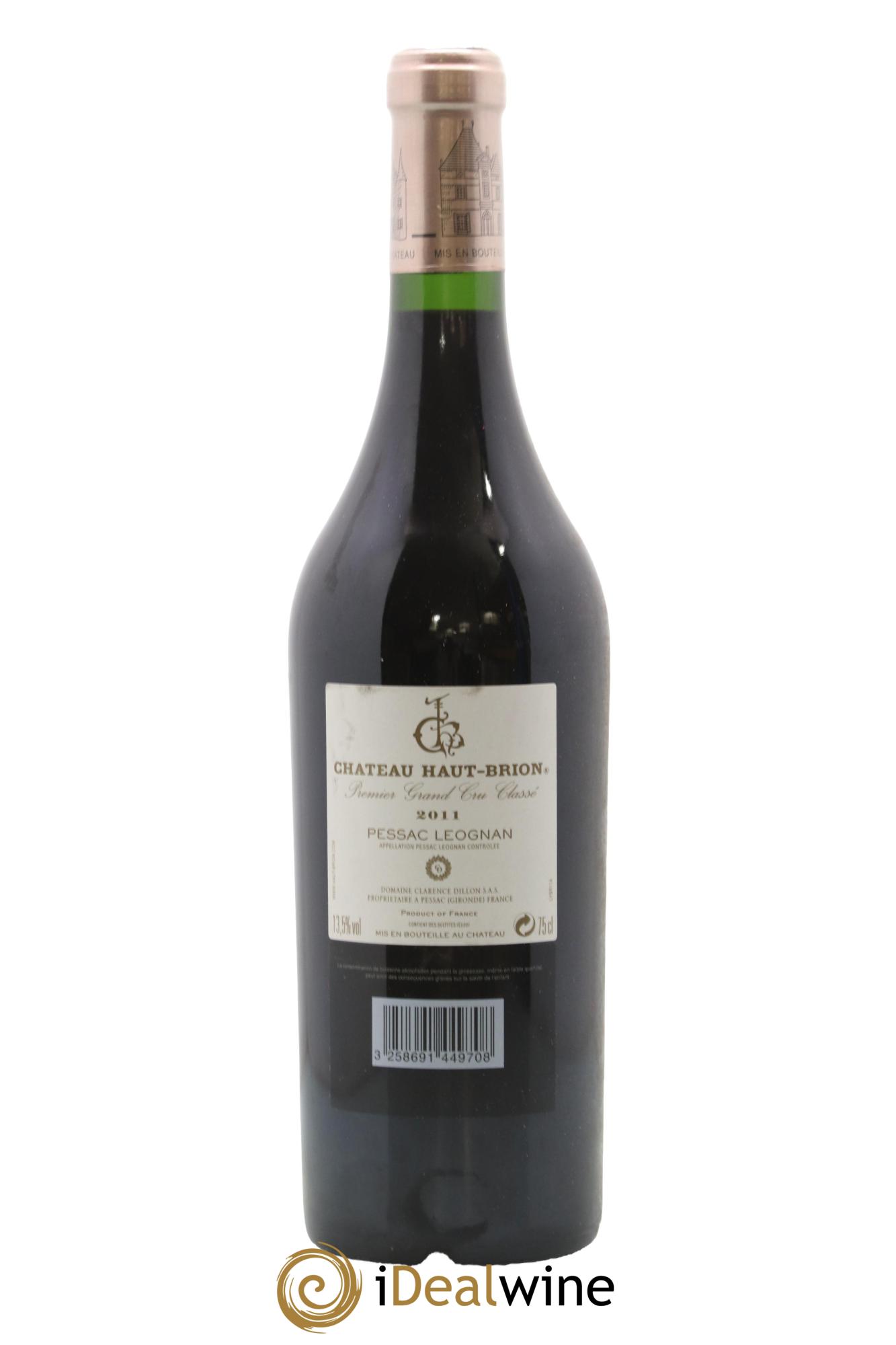 Château Haut Brion 1er Grand Cru Classé 2011 - Lot of 1 bottle - 1