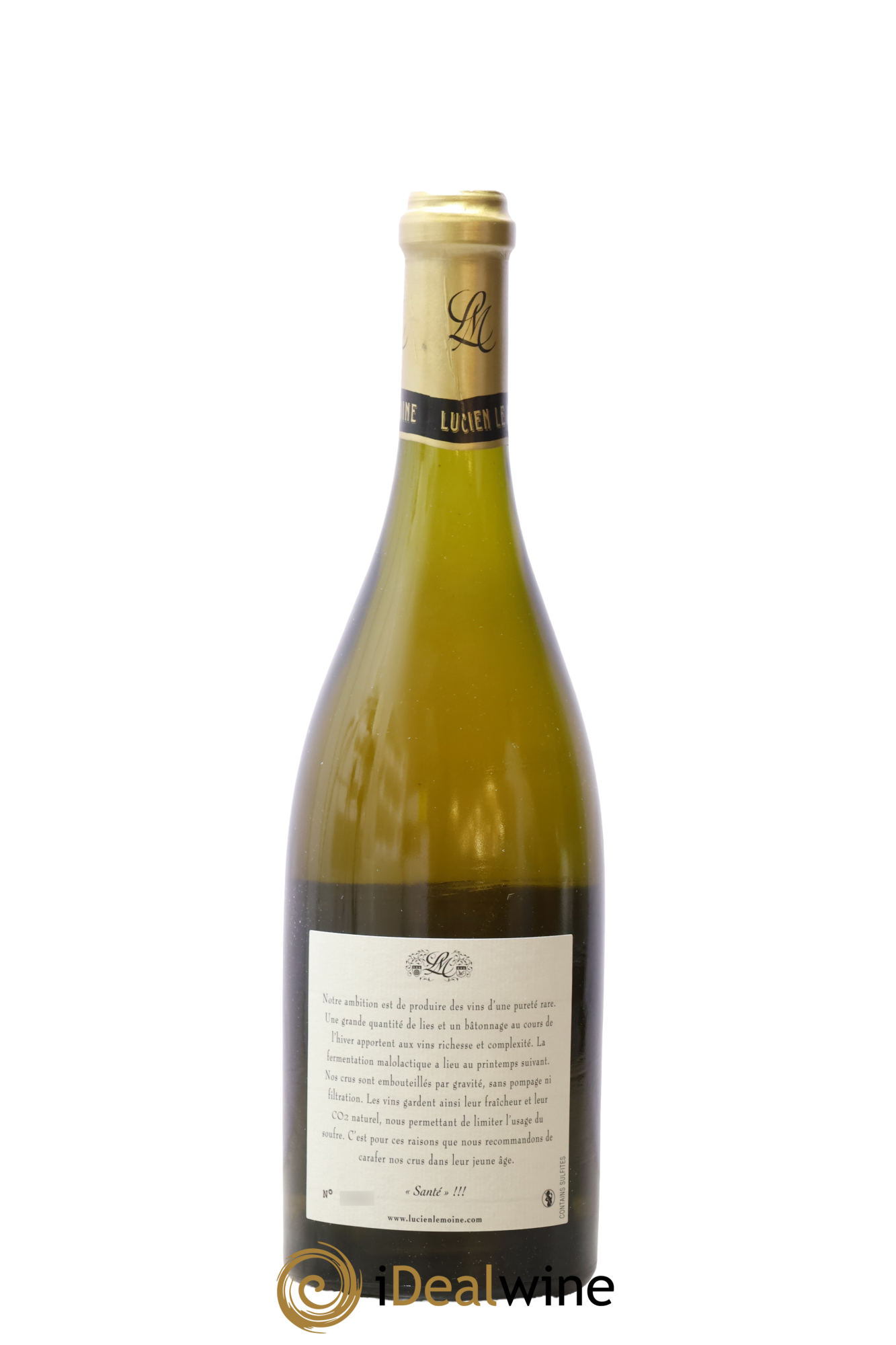 Bâtard-Montrachet Grand Cru Lucien Le Moine 2010 - Lot de 1 bouteille - 1