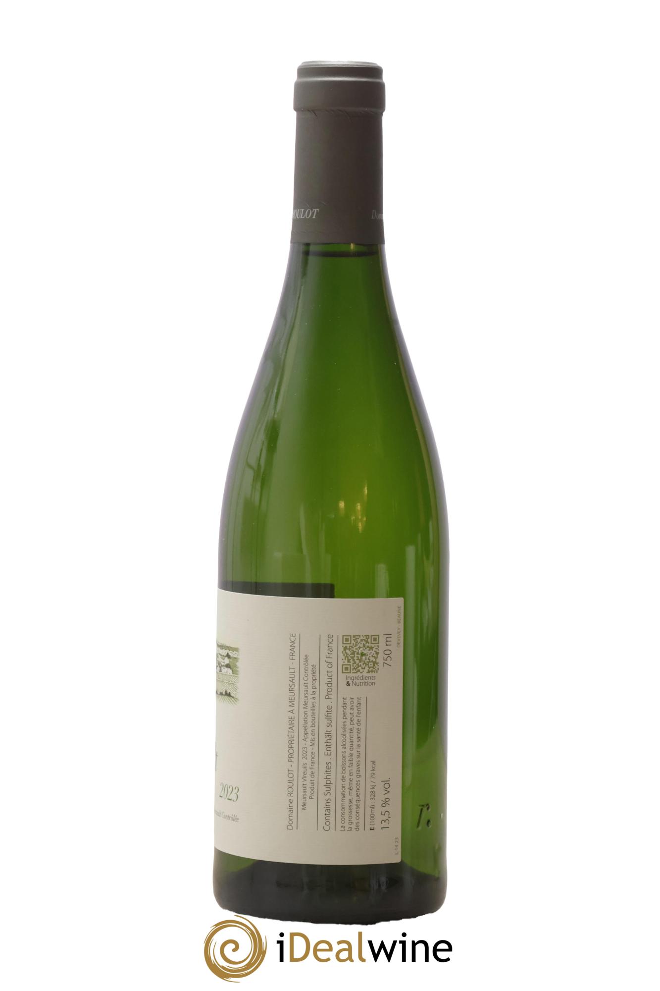 Meursault Les Vireuils Roulot (Domaine) 2023 - Lot de 1 bouteille - 1