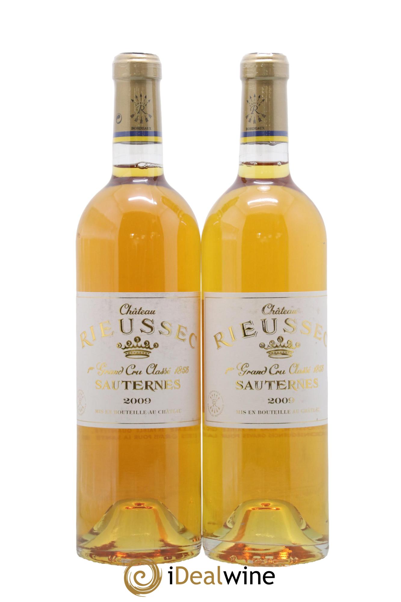 Château Rieussec 1er Grand Cru Classé 2009 - Lot of 2 bottles - 0