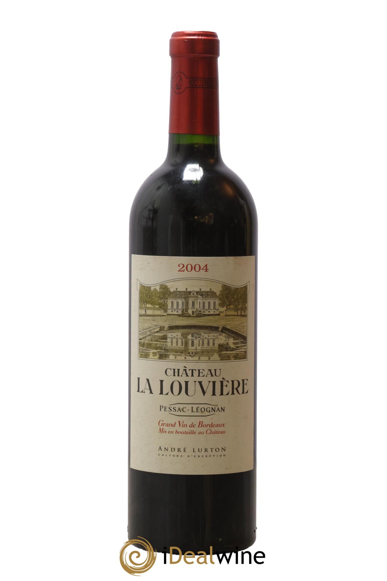Château la Louvière 2004 - Lot de 1 bouteille - 0
