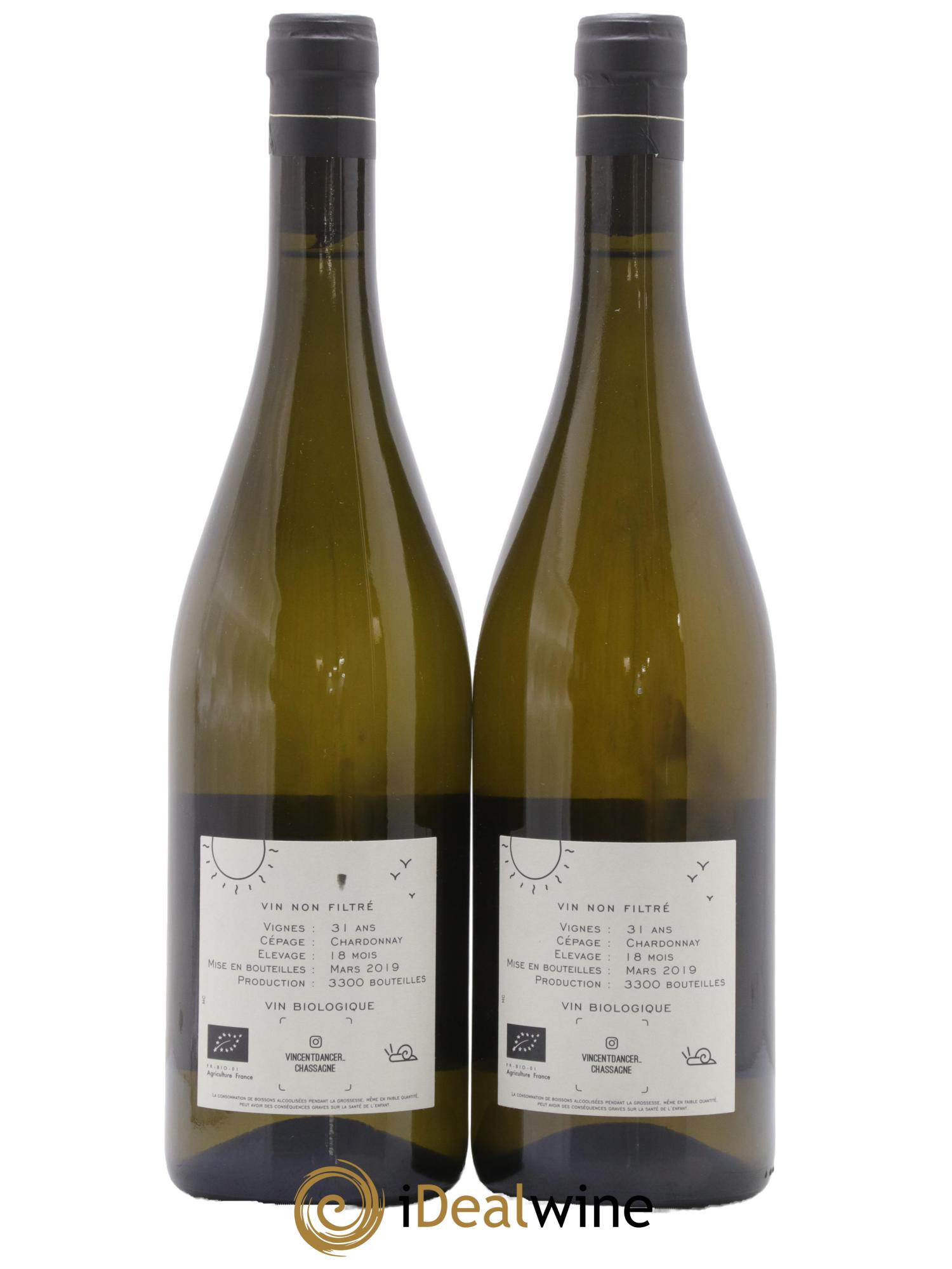 Meursault Les Corbins Vincent Dancer  2017 - Lotto di 2 bottiglie - 1