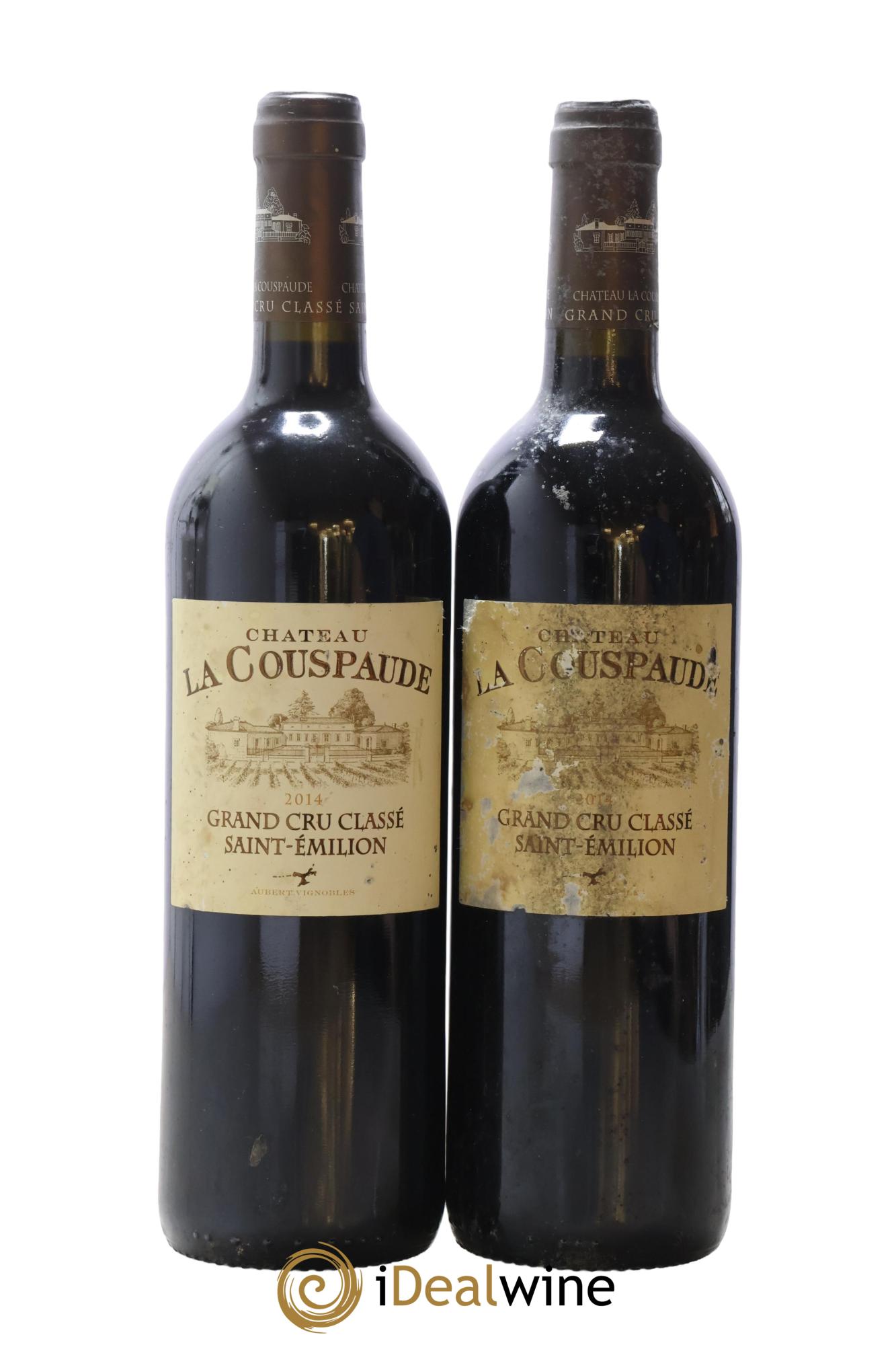 Château la Couspaude Grand Cru Classé 2014 - Lot of 2 bottles - 0