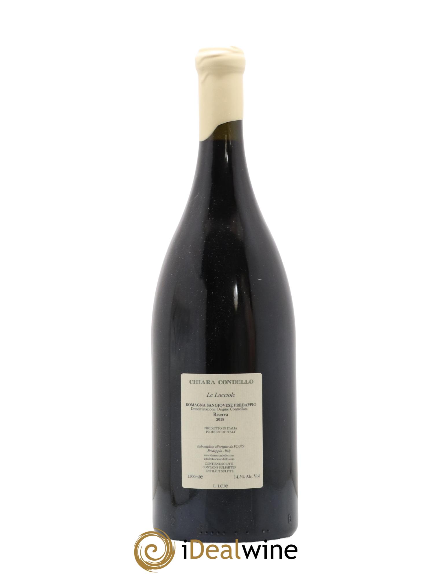 Sangiovese Di Romagna Predappio DOC Chiara Condello Le Lucciole Riserva 2018 - Lot de 1 magnum - 1