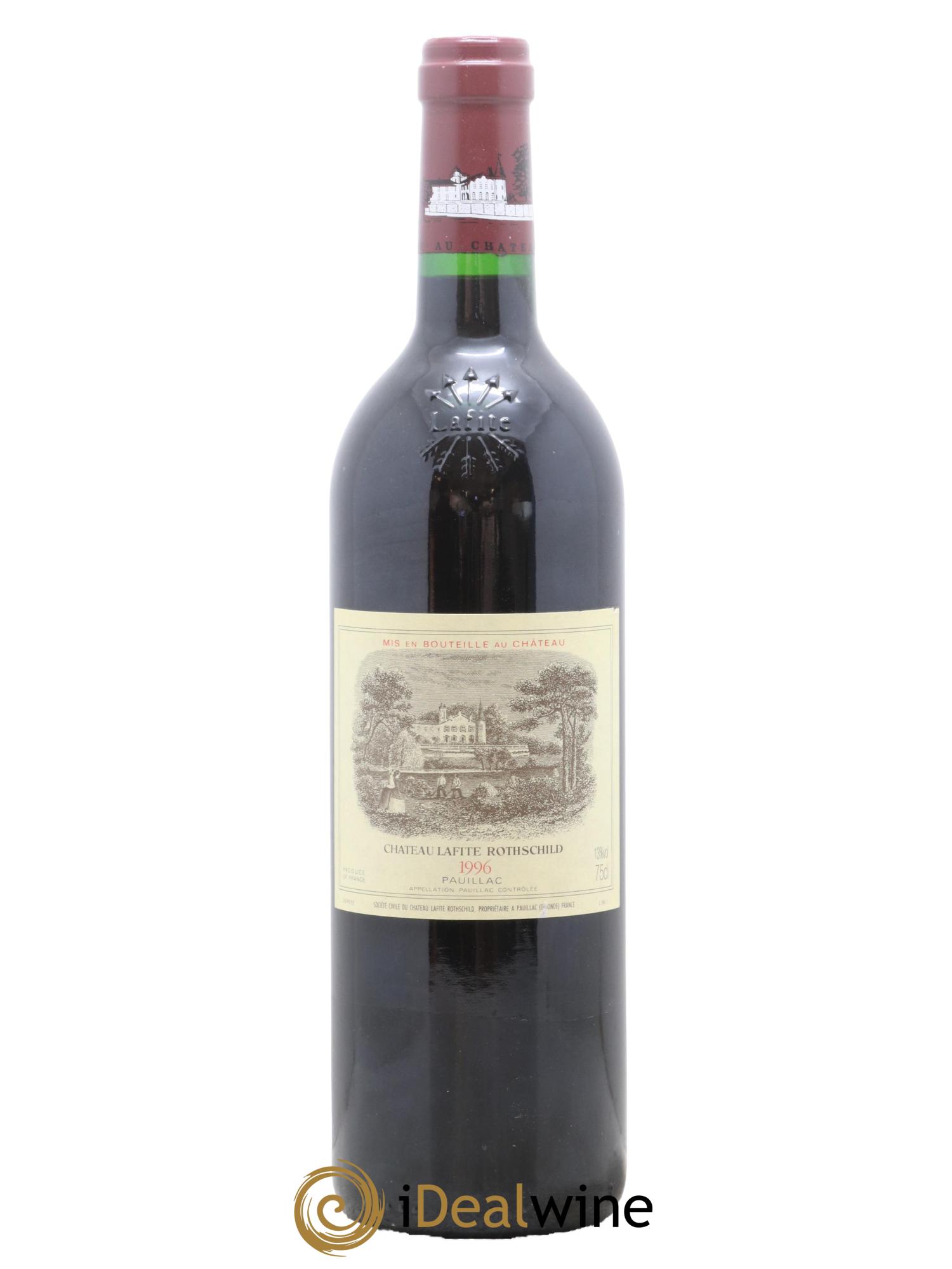 Château Lafite Rothschild 1er Grand Cru Classé 1996 - Lot de 1 bouteille - 0