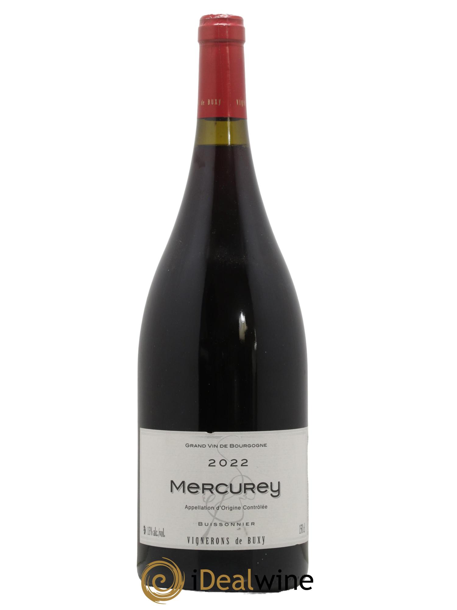 Mercurey Buissonnier Vignerons De Buxy 2022 - Lot de 1 magnum - 0