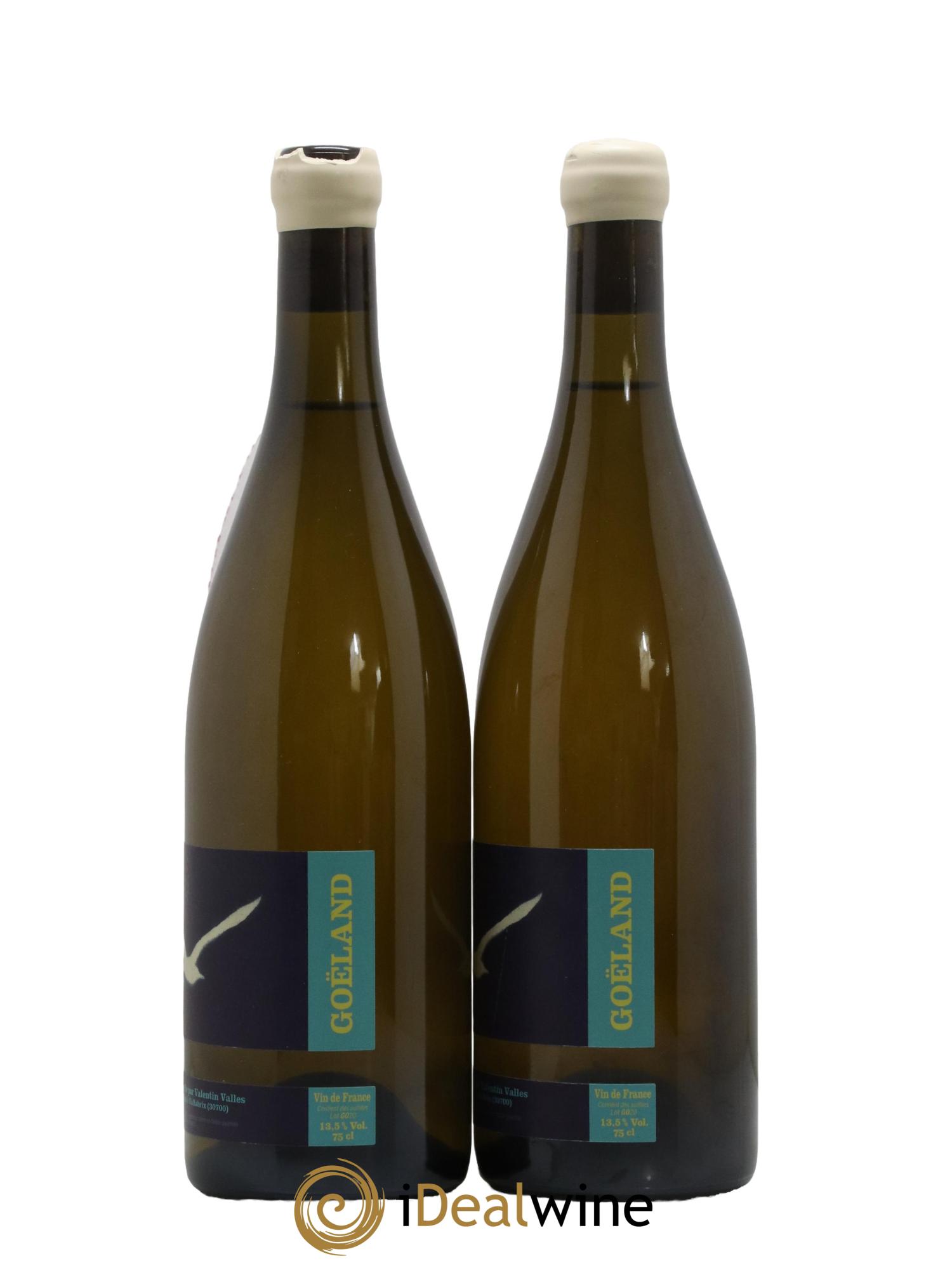 Vin de France Goeland Valentin Vallés 2020 - Lot of 2 bottles - 1