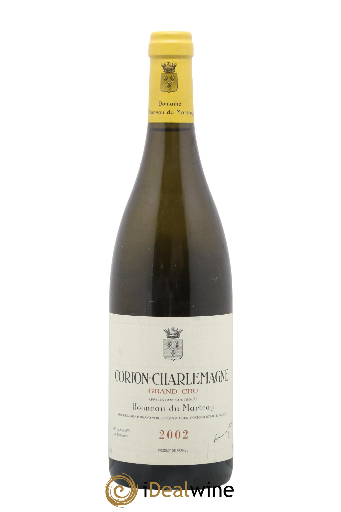 Corton-Charlemagne Grand Cru Bonneau du Martray (Domaine) 2002 - Lot de 1 bouteille - 0