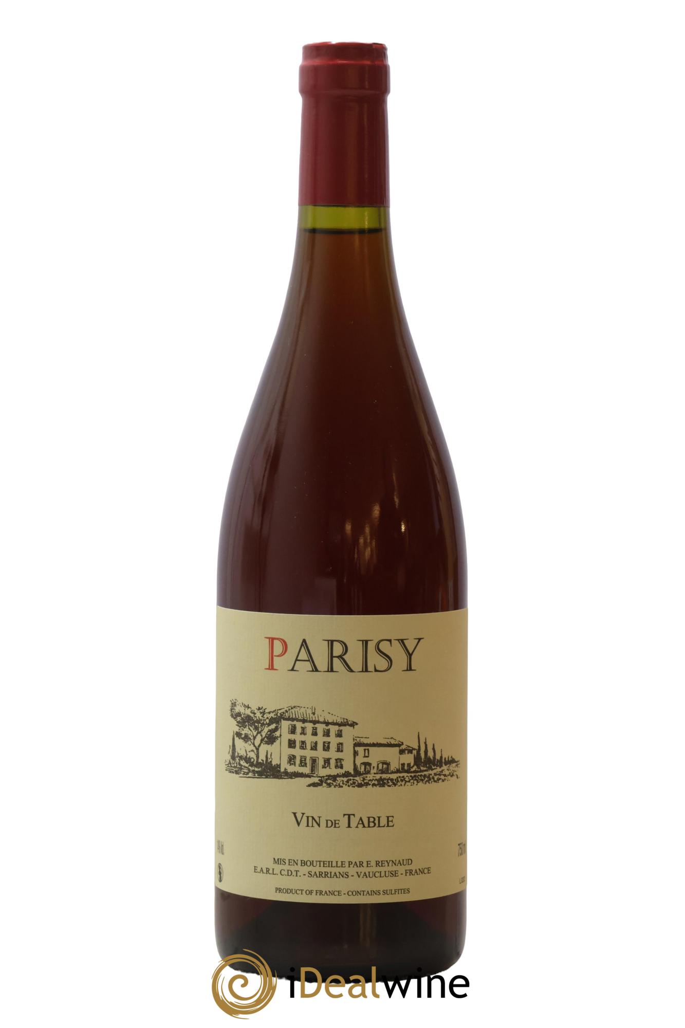 Vin de Table Parisy Emmanuel Reynaud 2020 - Posten von 1 Flasche - 0