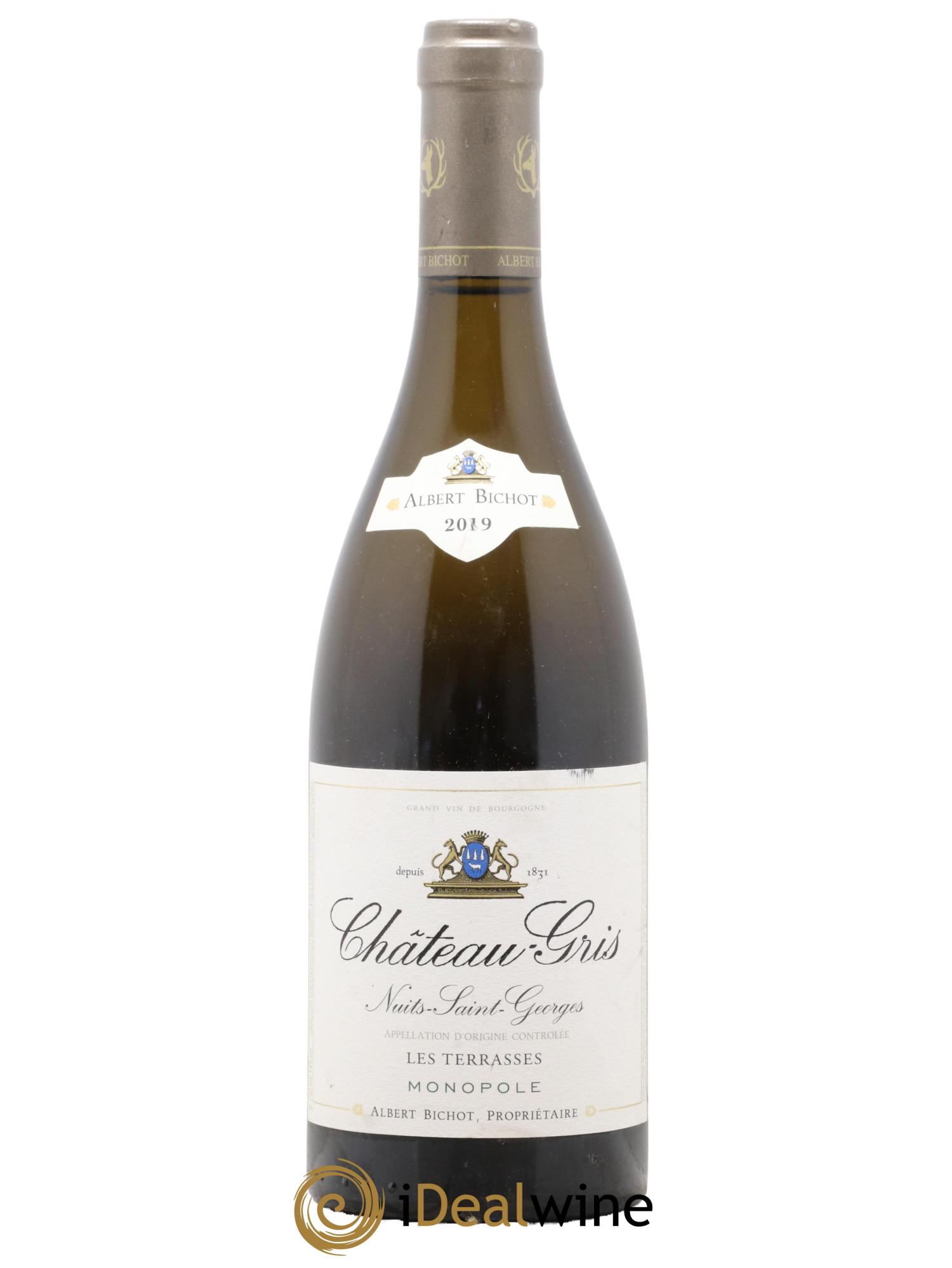 Nuits-Saint-Georges Les Terrasses Château Gris - Albert Bichot 2019 - Lot de 1 bouteille - 0