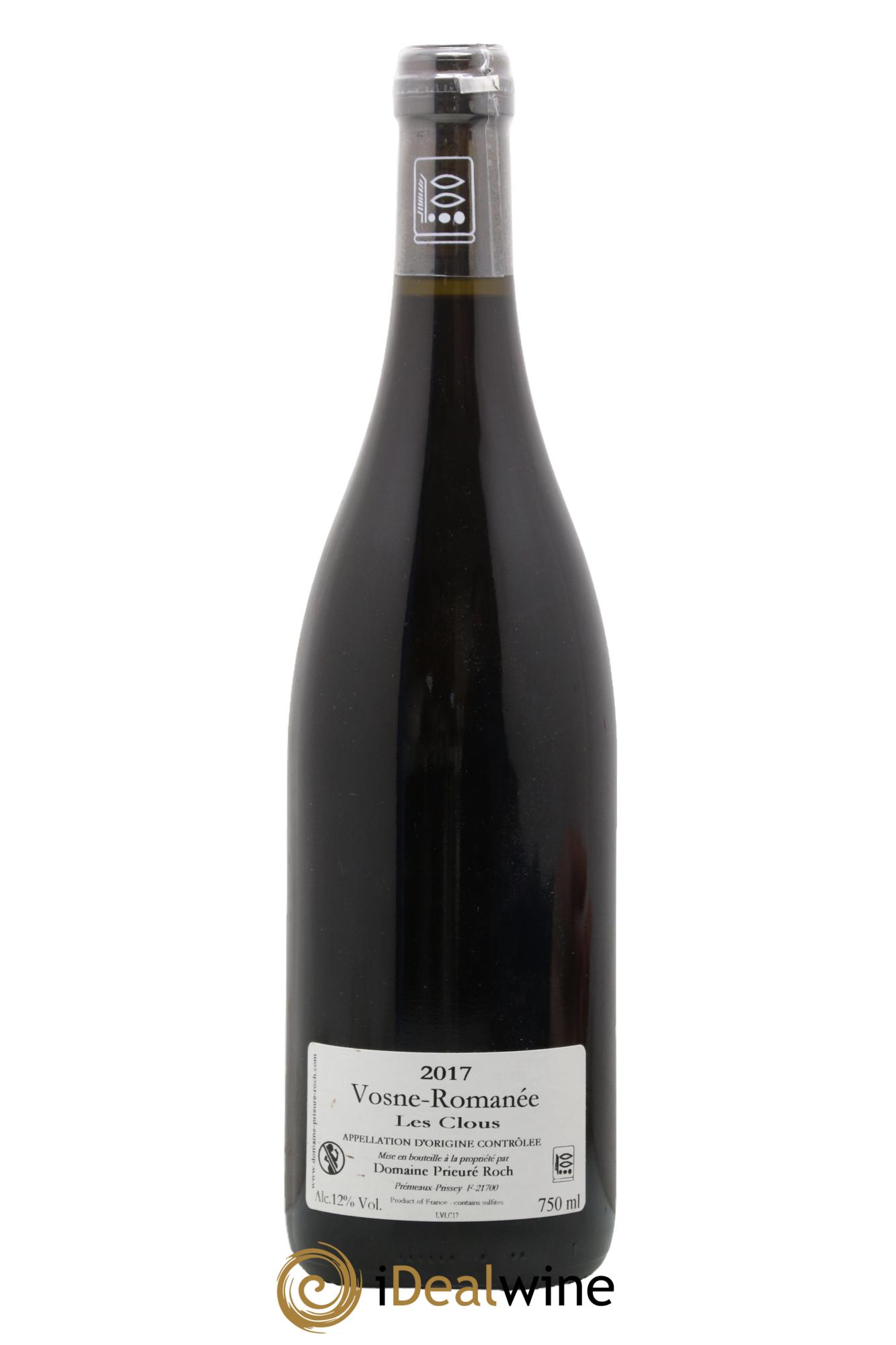 Vosne-Romanée Les Clous Prieuré Roch  2017 - Lot of 1 bottle - 1